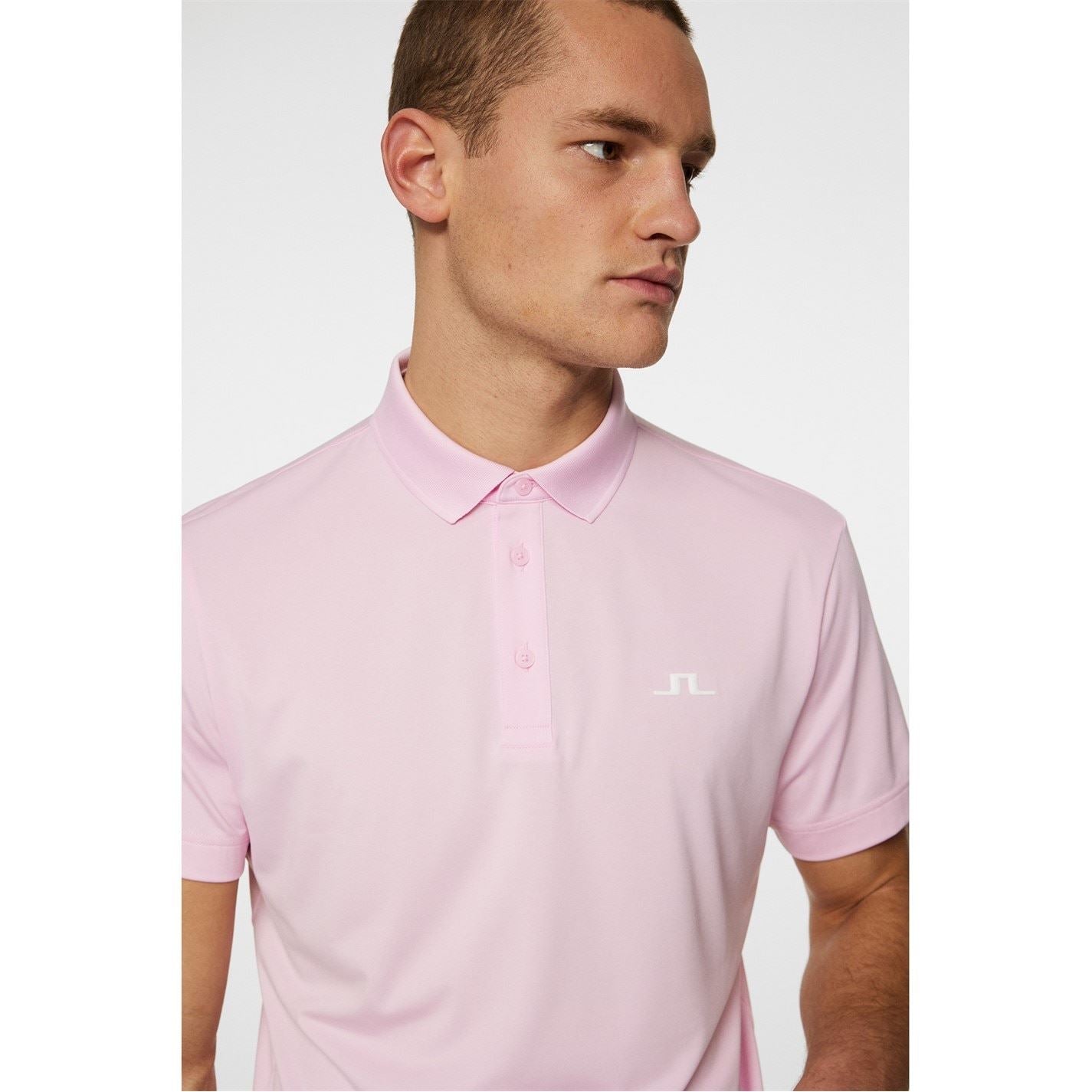 J Lindeberg Golf Short Sleeve Performance Polo Shirt