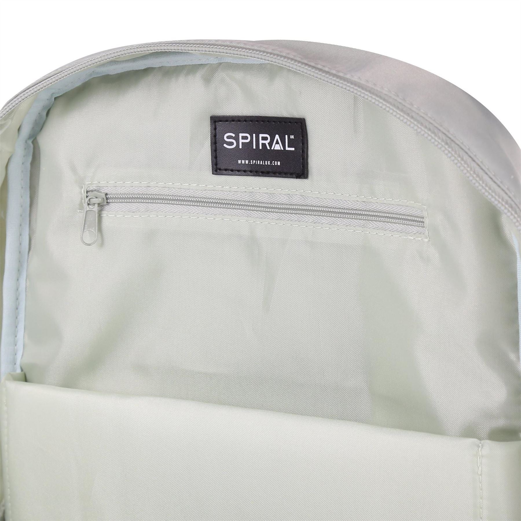Spiral Monti Backpack with Logo Patch