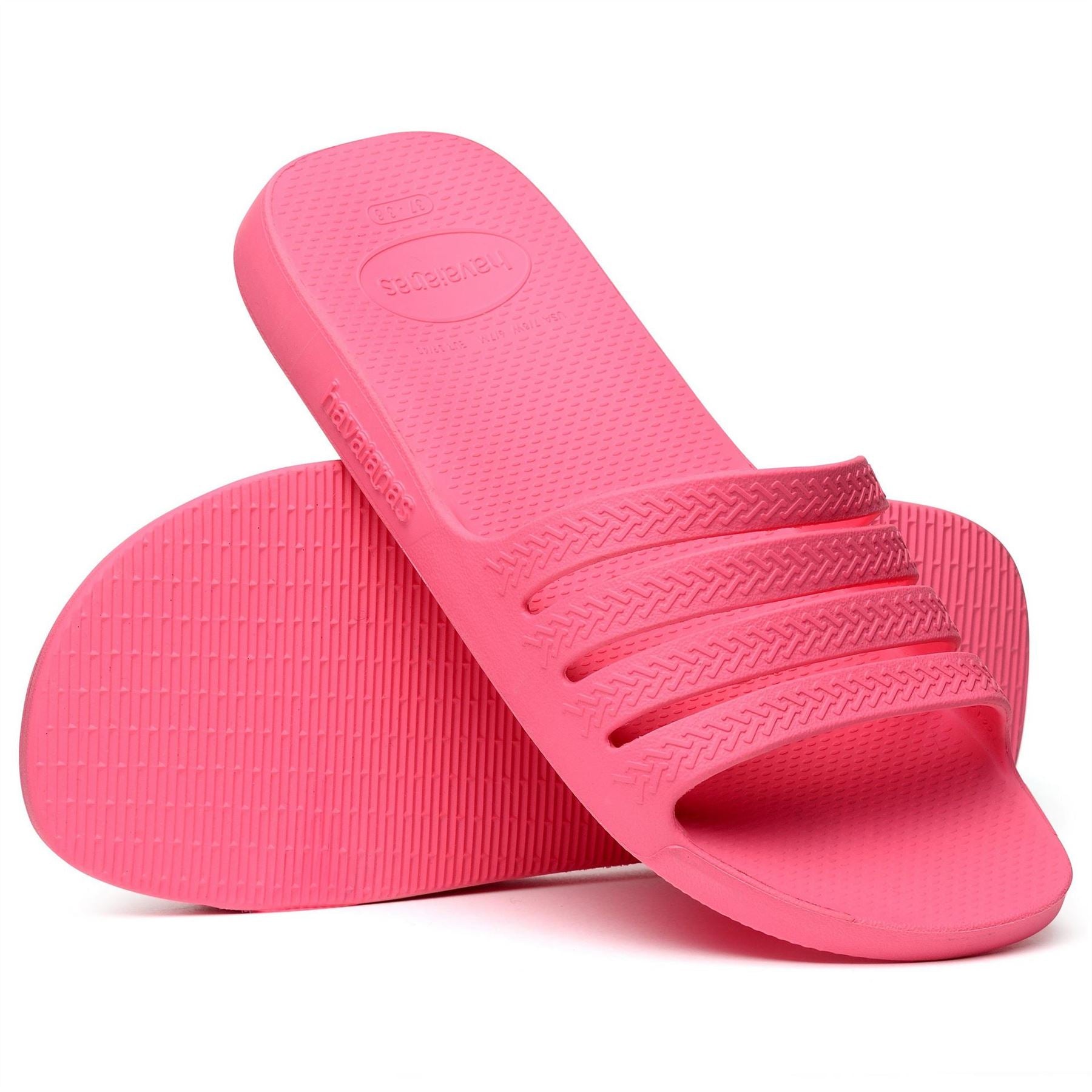 Havaianas Womens Hav. Slide Stradi Black 35 36 Flip Flops