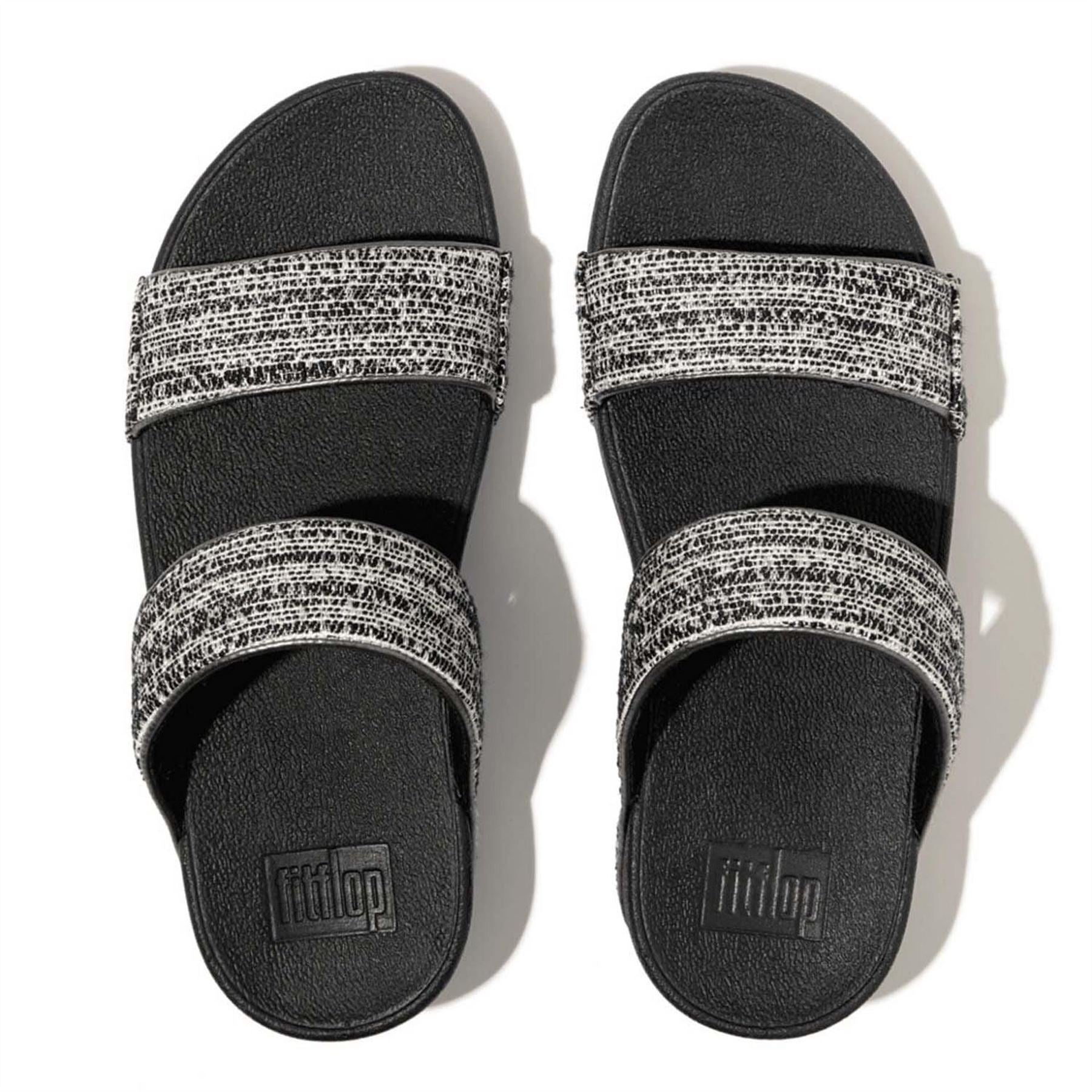 Fitflop Lulu Shimmerweave Sliders