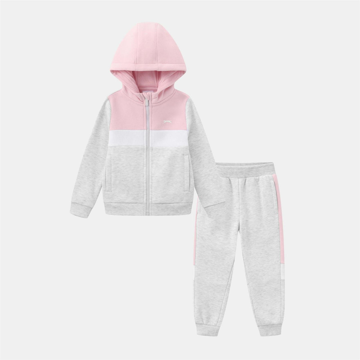 Slazenger Fleece Full Zip Track Suit Infant