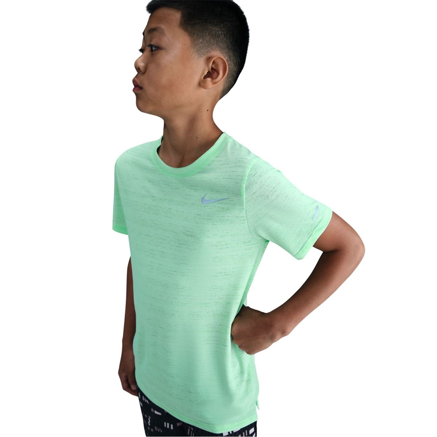 Nike Dri Fit Miler Big Kids (boys) Training Top