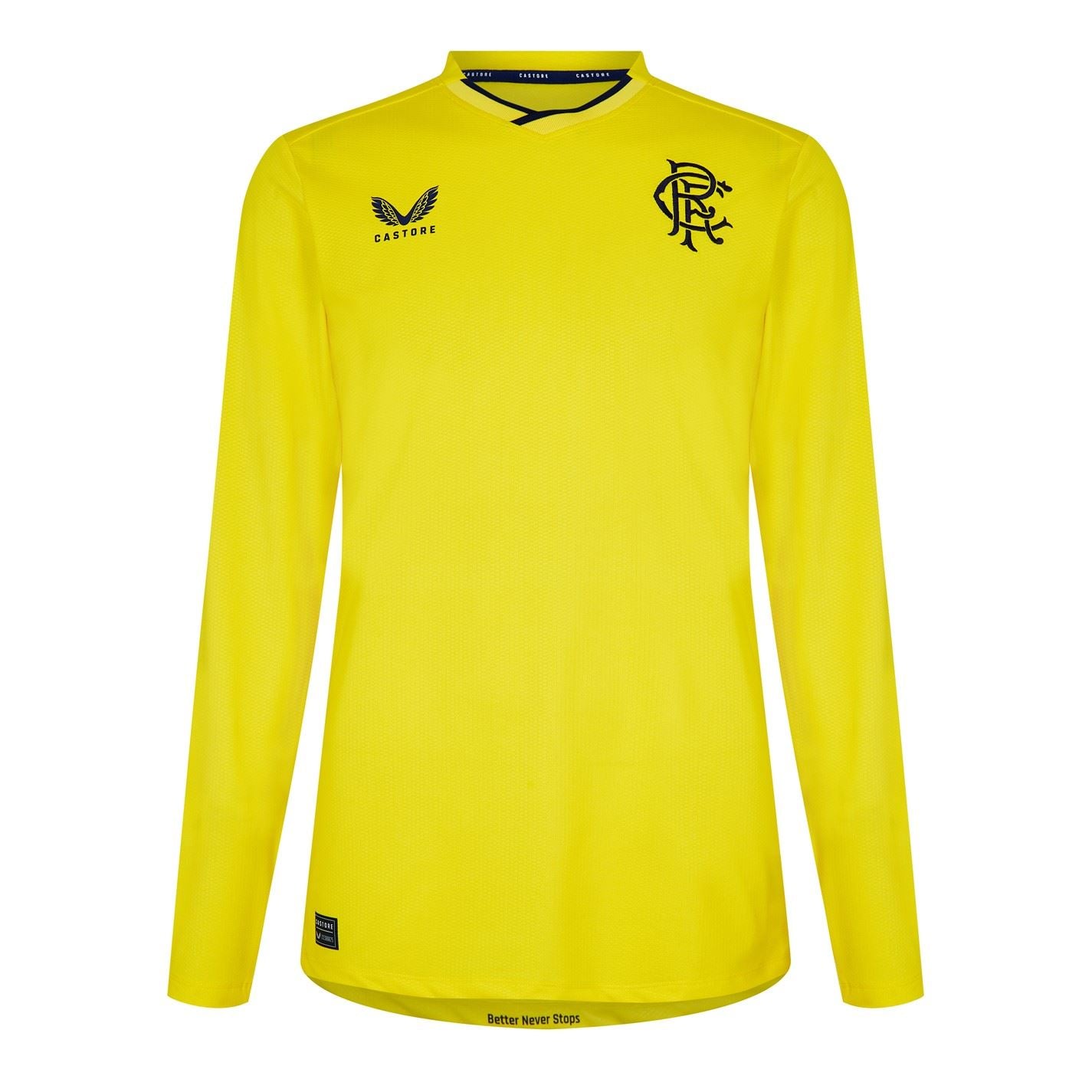 Castore V Neck Long Sleeve Regular Fit T-Shirt