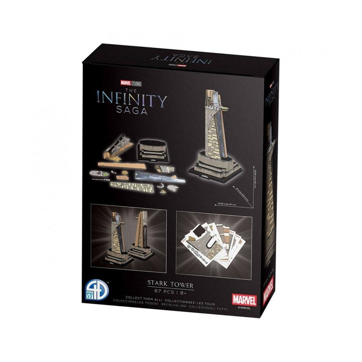 Marvel Marvel: The Infinity Saga 3d Puzzle Avengers: Stark Tower