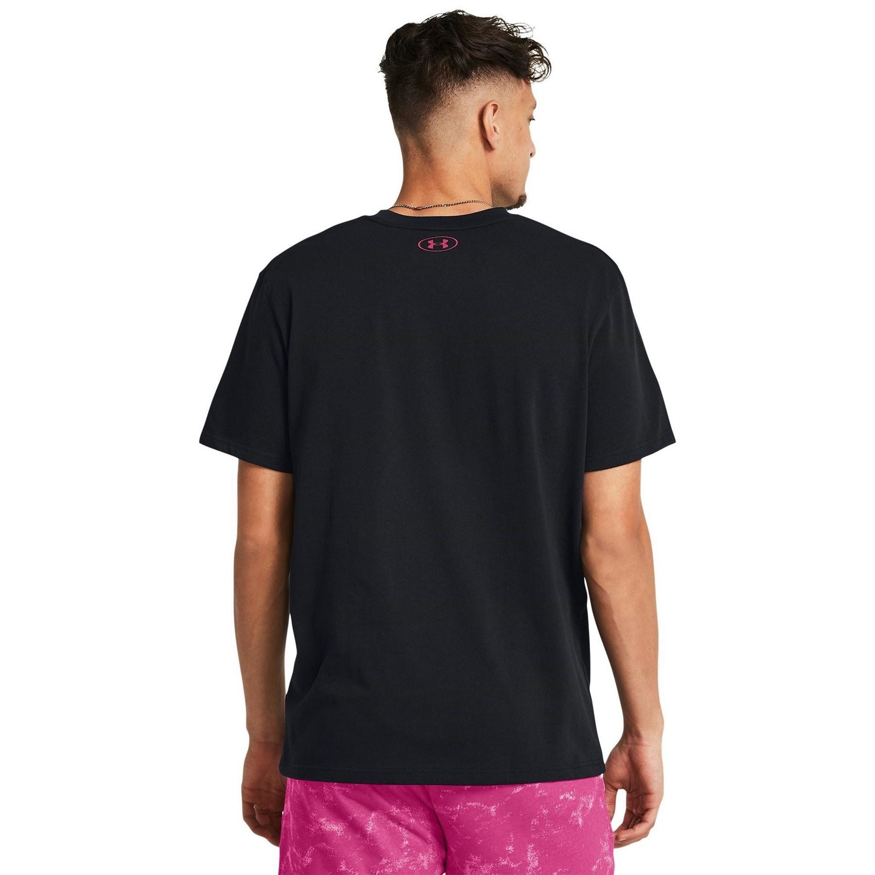 Under Armour Regular Fit Crew Neck Plain Sleeve T-Shirt
