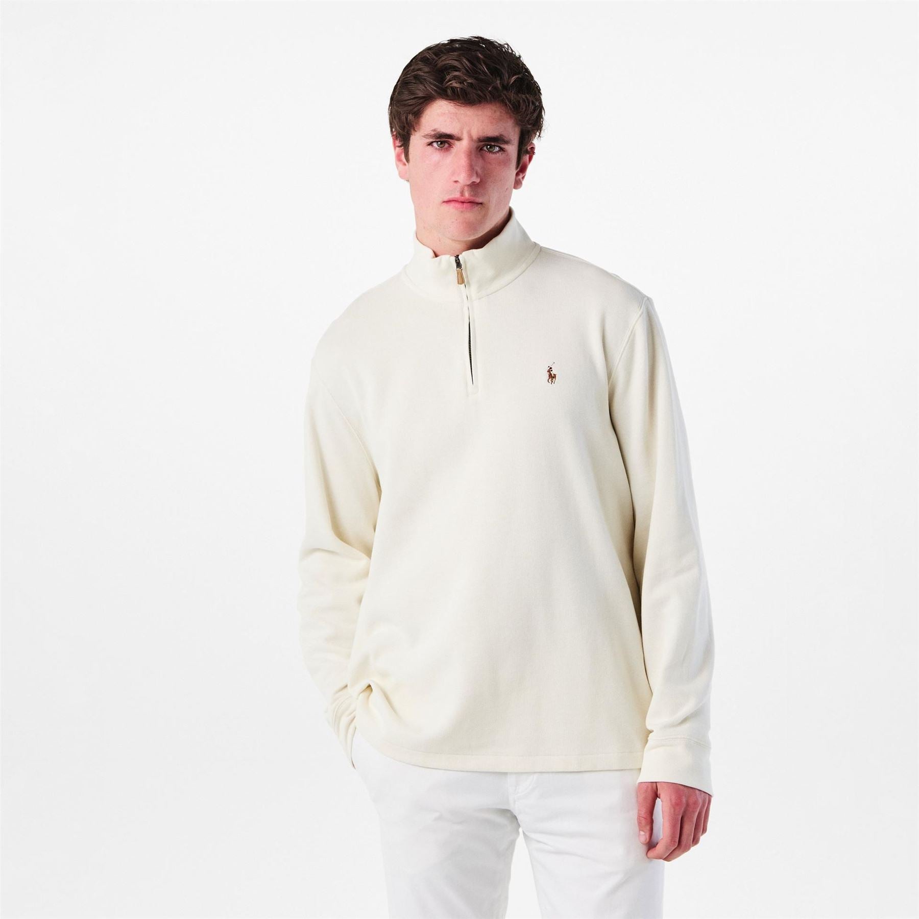 Polo Ralph Lauren Fleece Quarter Zip Sweater