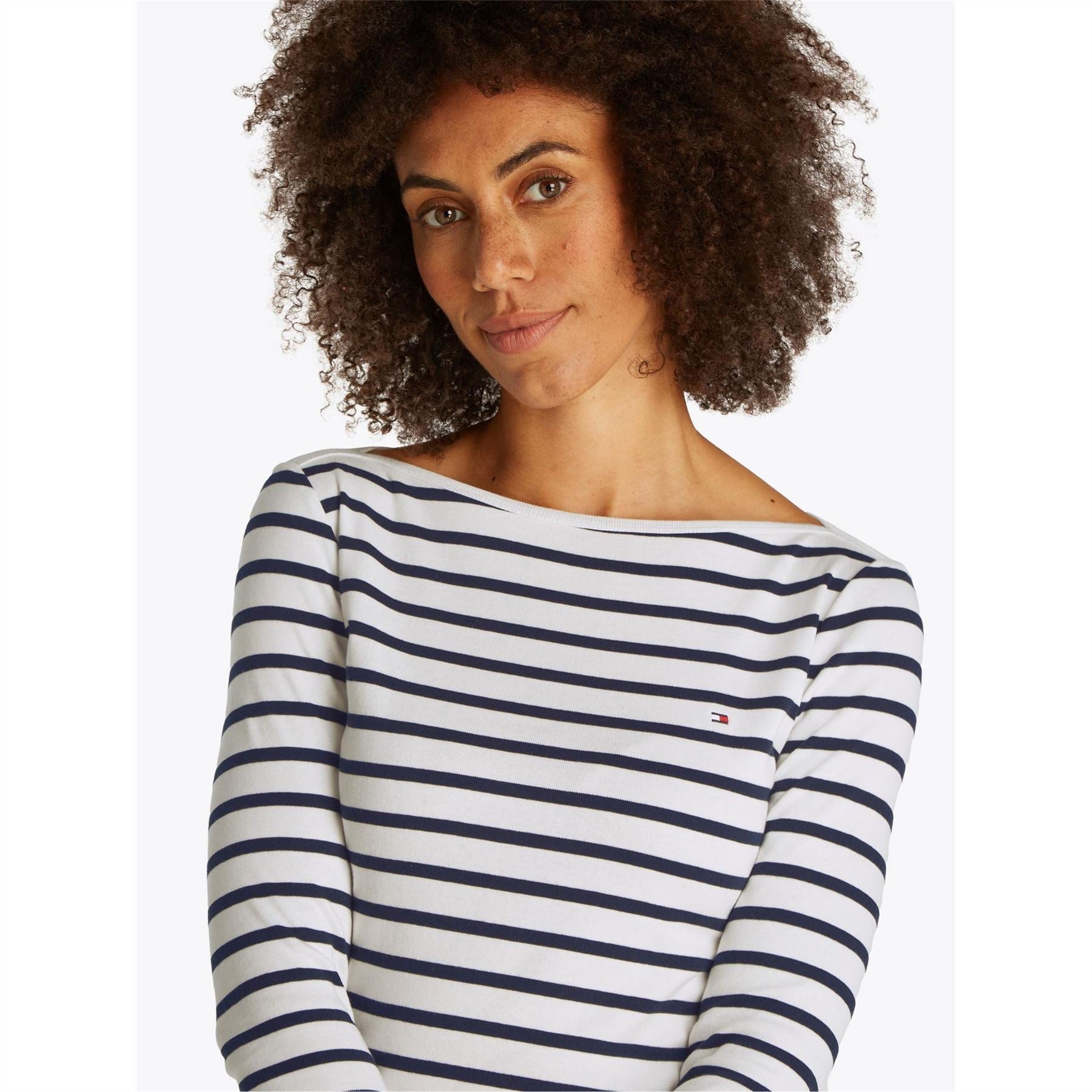 Tommy Hilfiger Cody Slim Fit Boat Neck 3/4 Sleeve T-Shirt