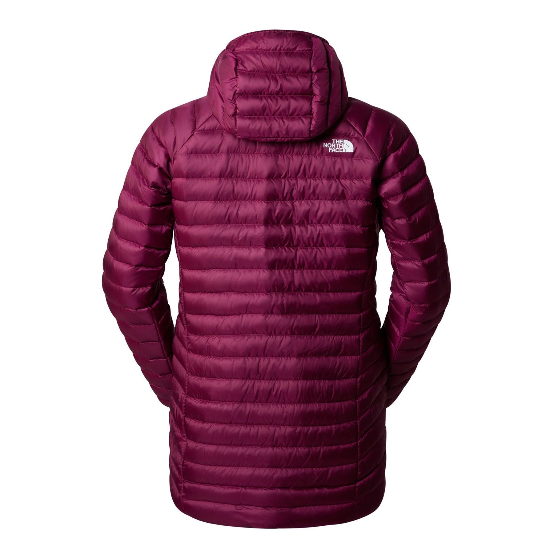 The North Face Trevail 800 Fill Down Hooded Long Sleeve Short Puffer Jacket