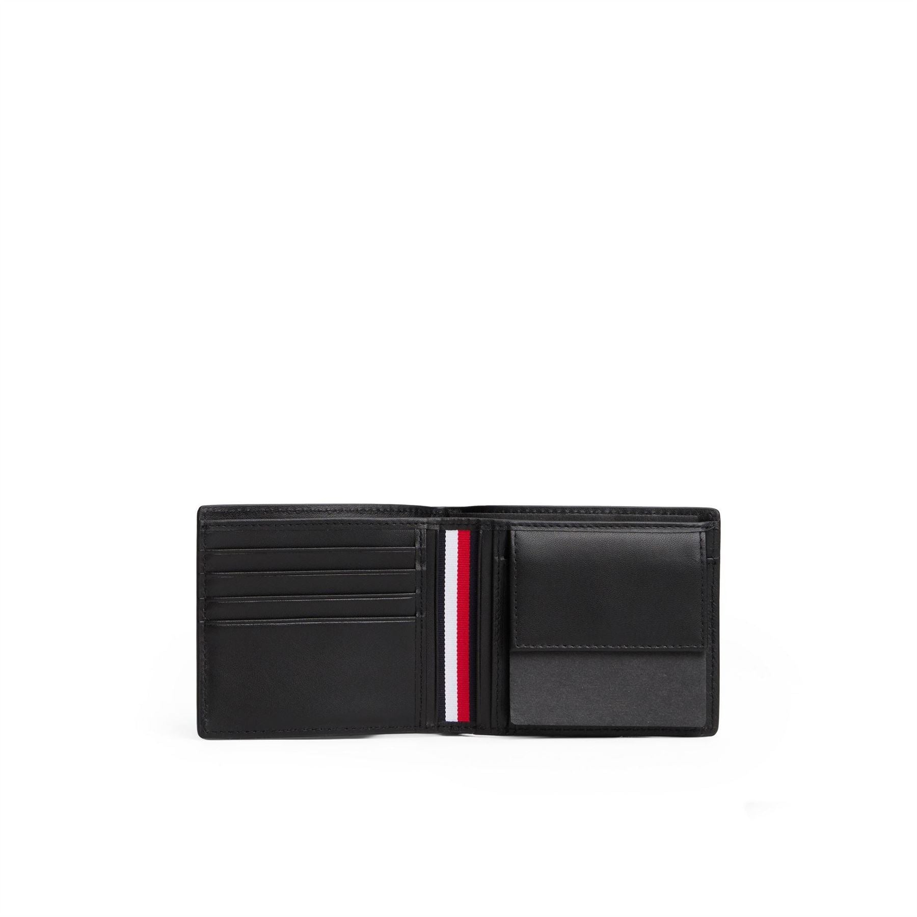 Tommy Hilfiger Woven Texture Billfold Wallet With Coin Pocket