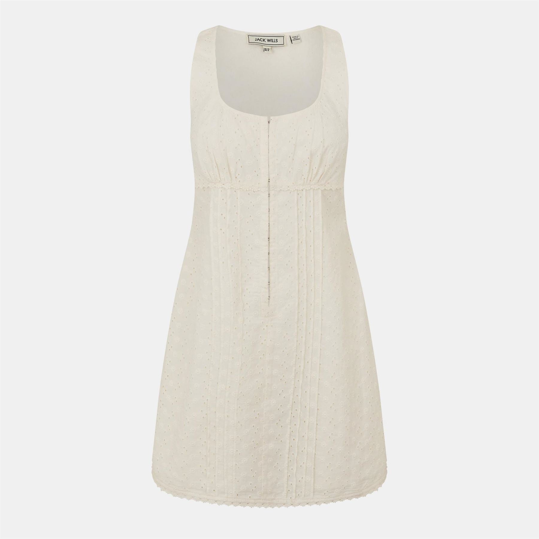 Jack Wills  Broderie Corset Dress