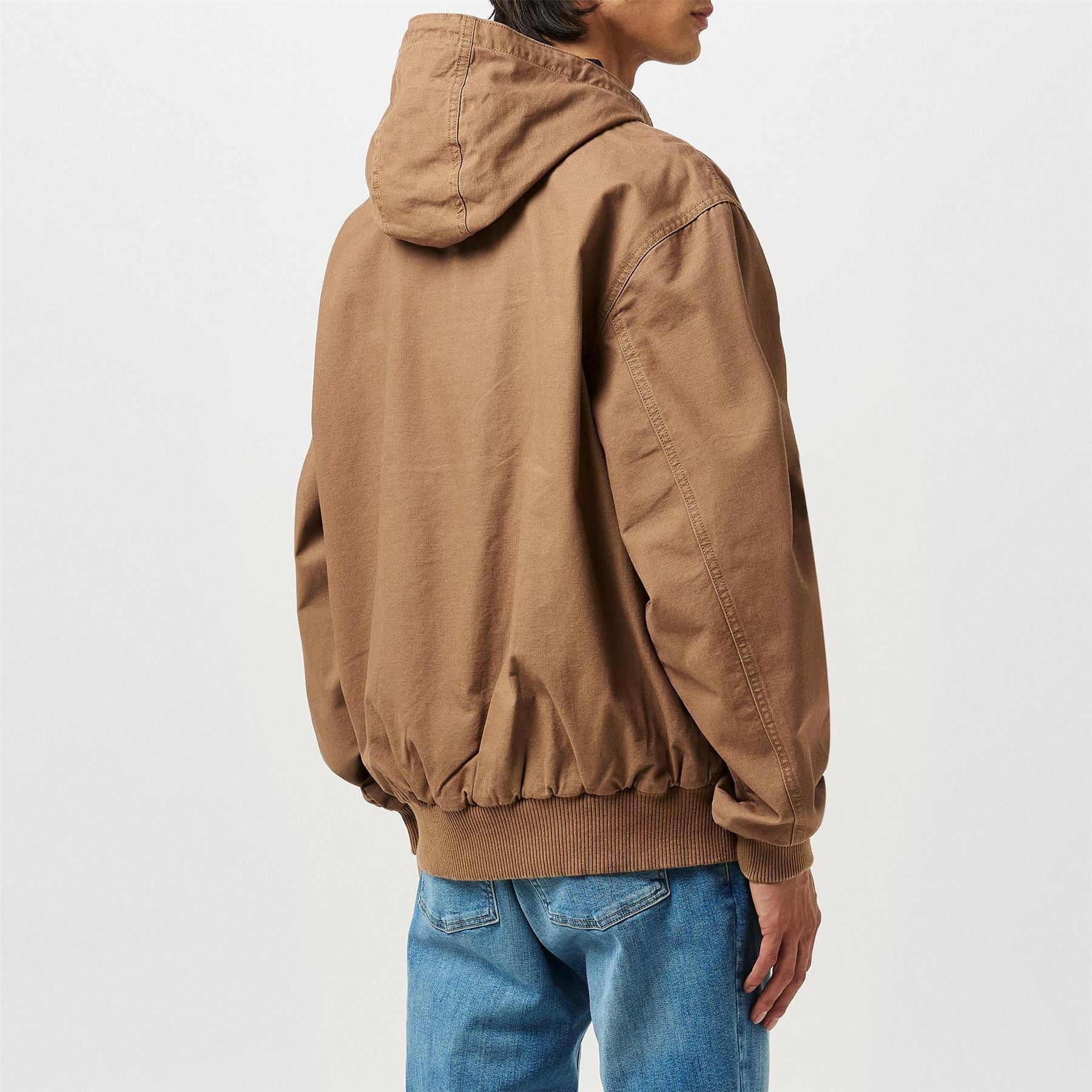 Tommy Jeans Hooded Ribbed Cuff Relaxed Fit Overshirt