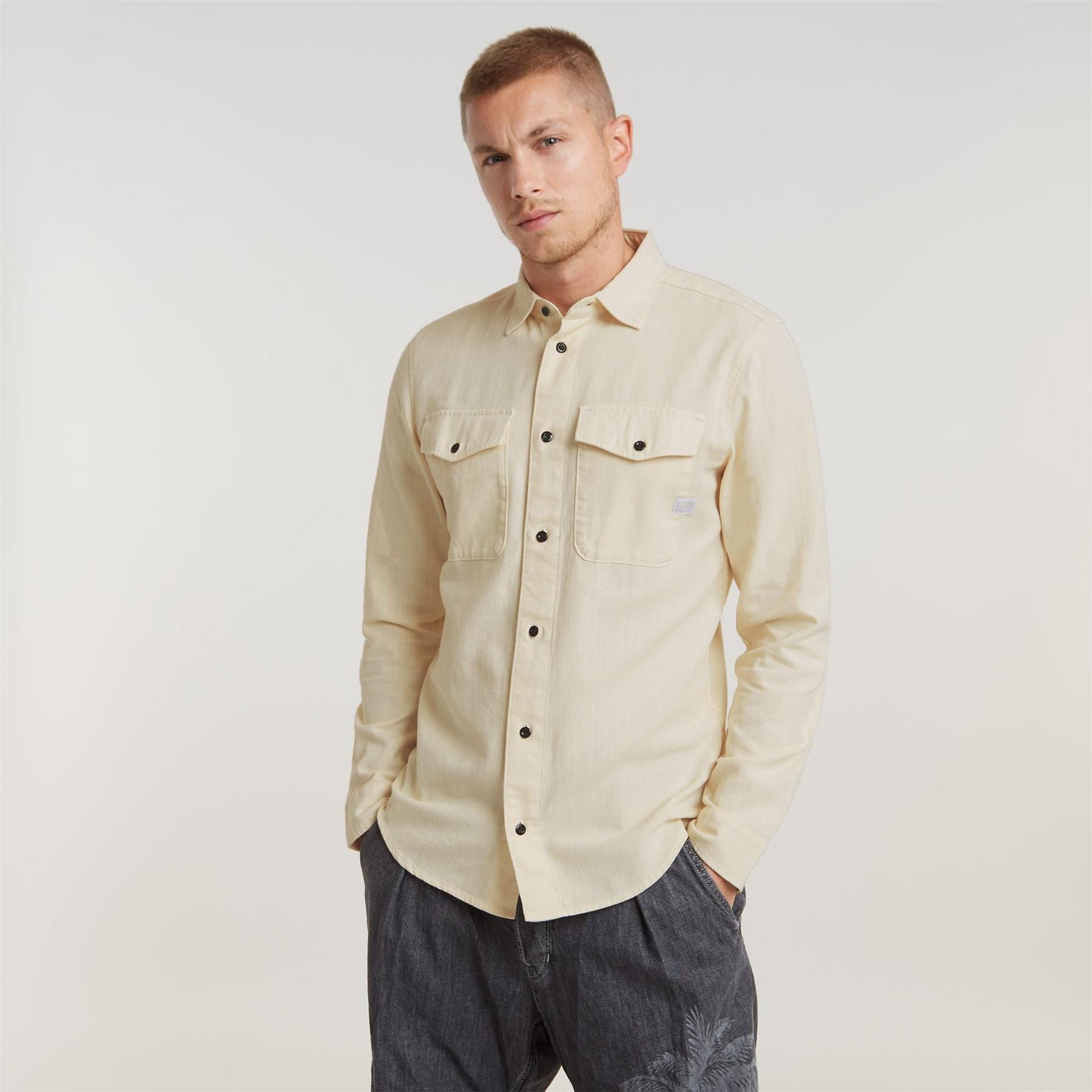 G Star Marine Long Sleeve Denim Shirt