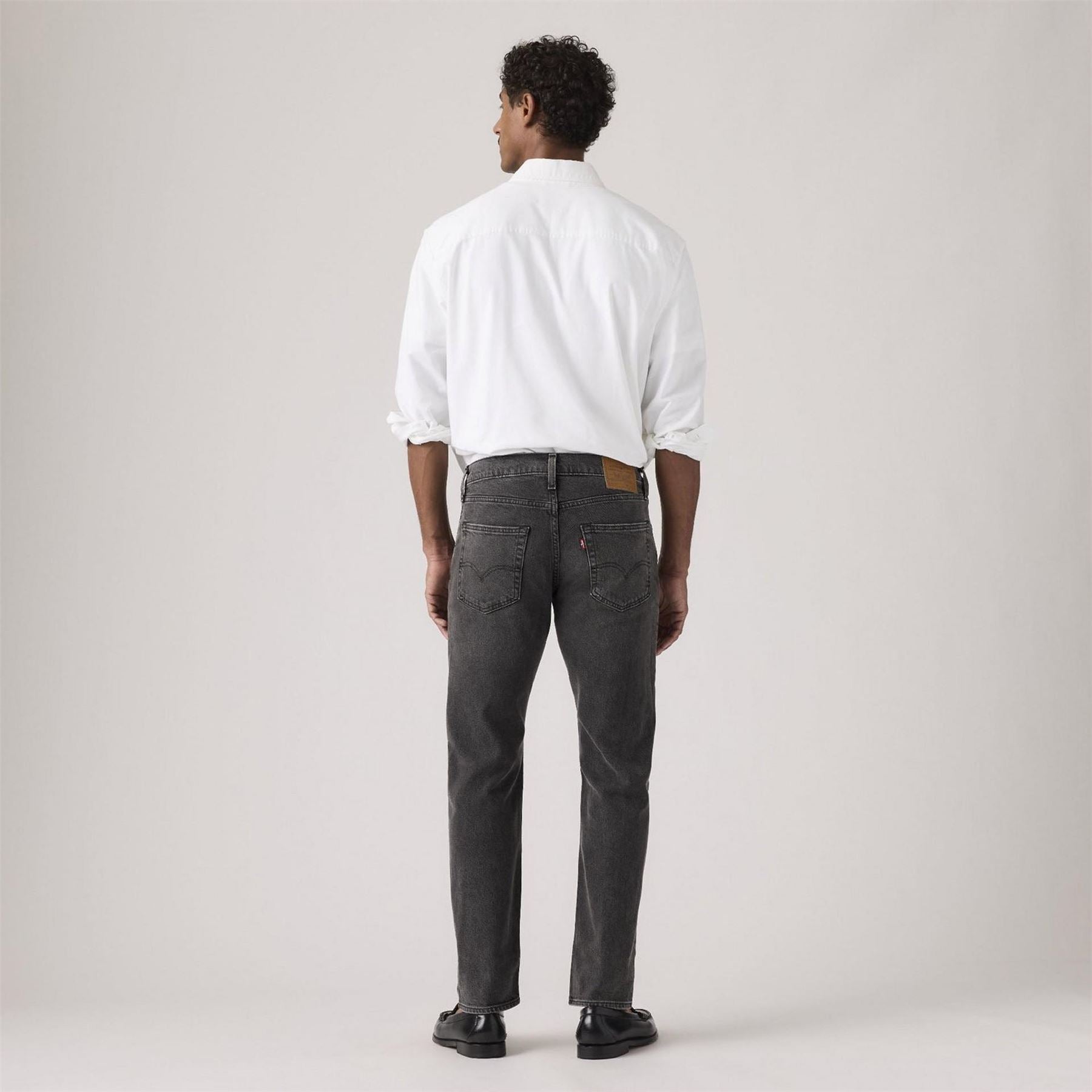 Levis 502 Tapered Fit Five Pocket Jeans