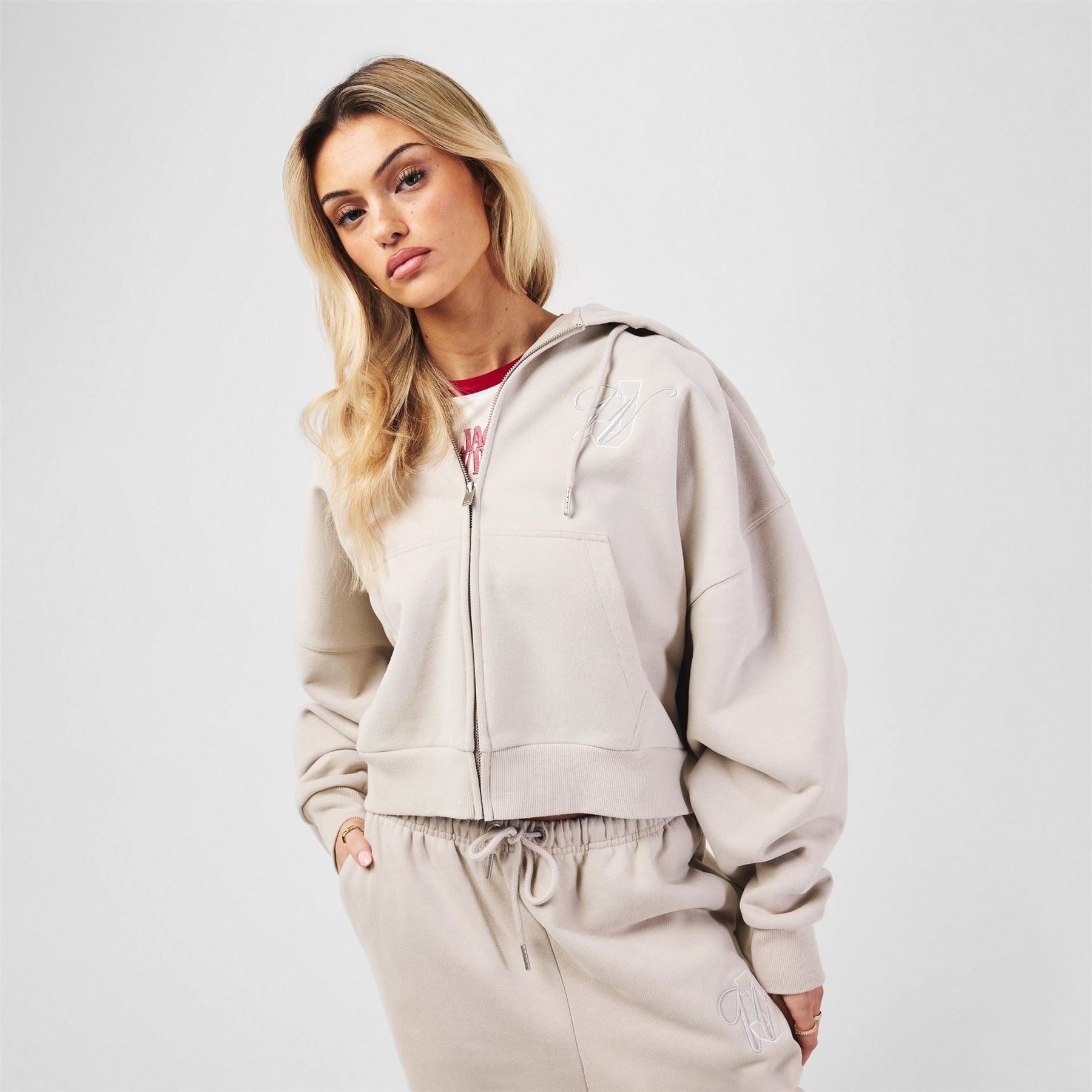 Jack Wills Emblem Hooded Zip Jacket