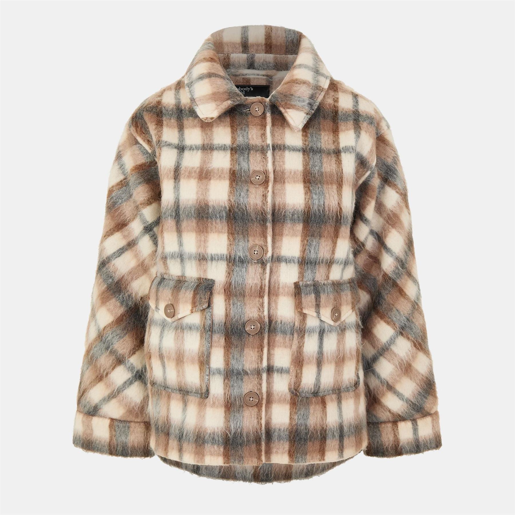 Nobodys Child Pkt Detail Relaxed Fit Long Sleeve Shirt