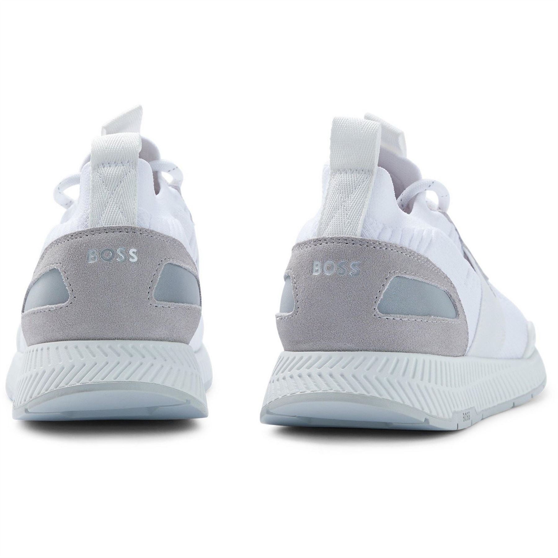 Boss Titanium Knit Trainers, Comfortable Design