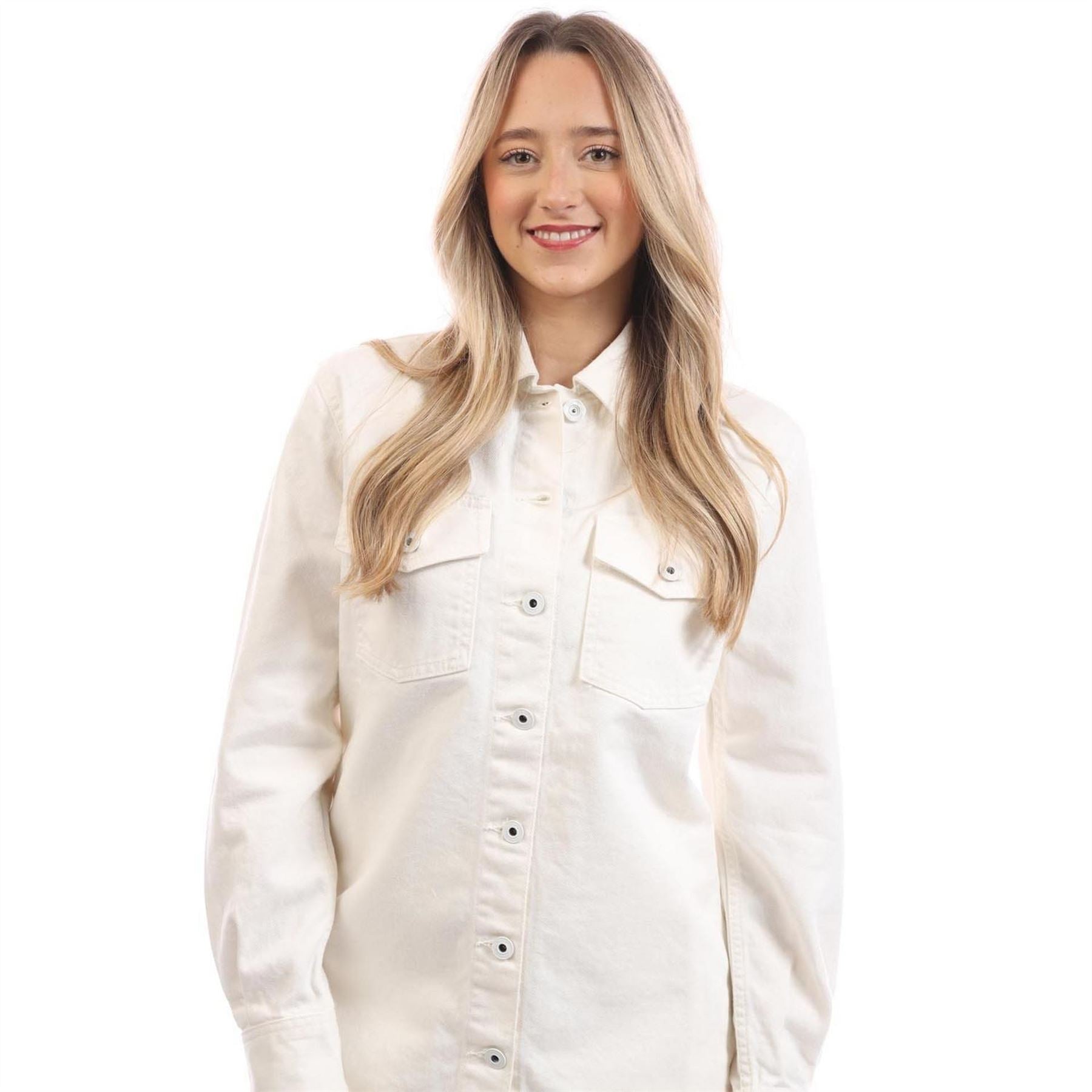 Off White Long Sleeve Shirt