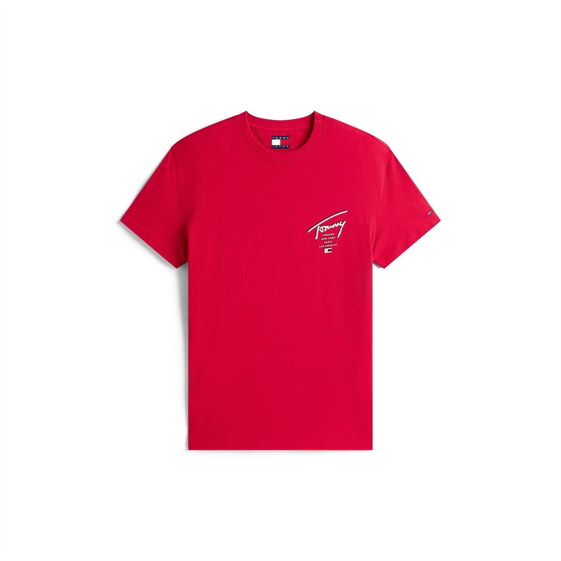 Tommy Jeans Flag Logo T-Shirt