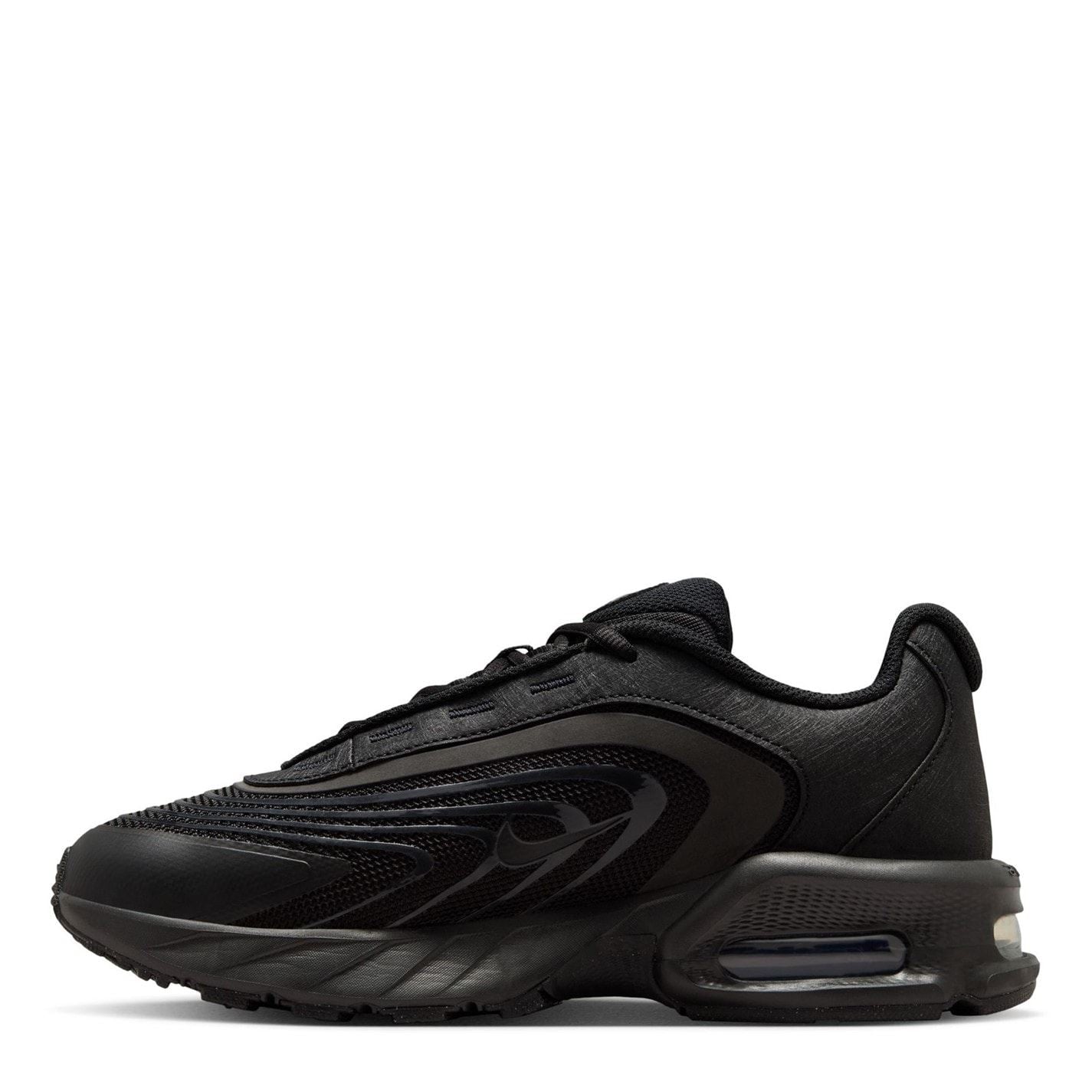 Nike Air Max Low Top Round Toe Flat Heel Sneakers