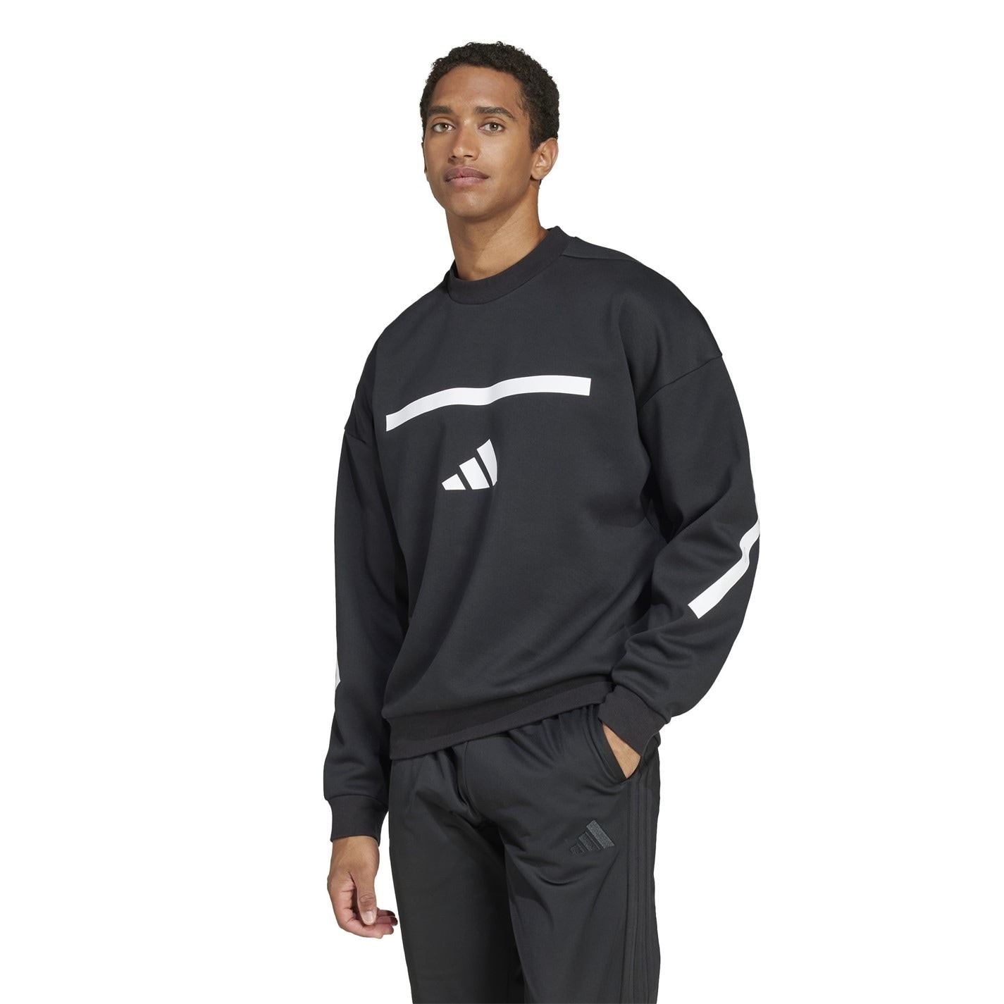 adidas Z.N.E. Crew Neck Regular Fit Sweatshirt