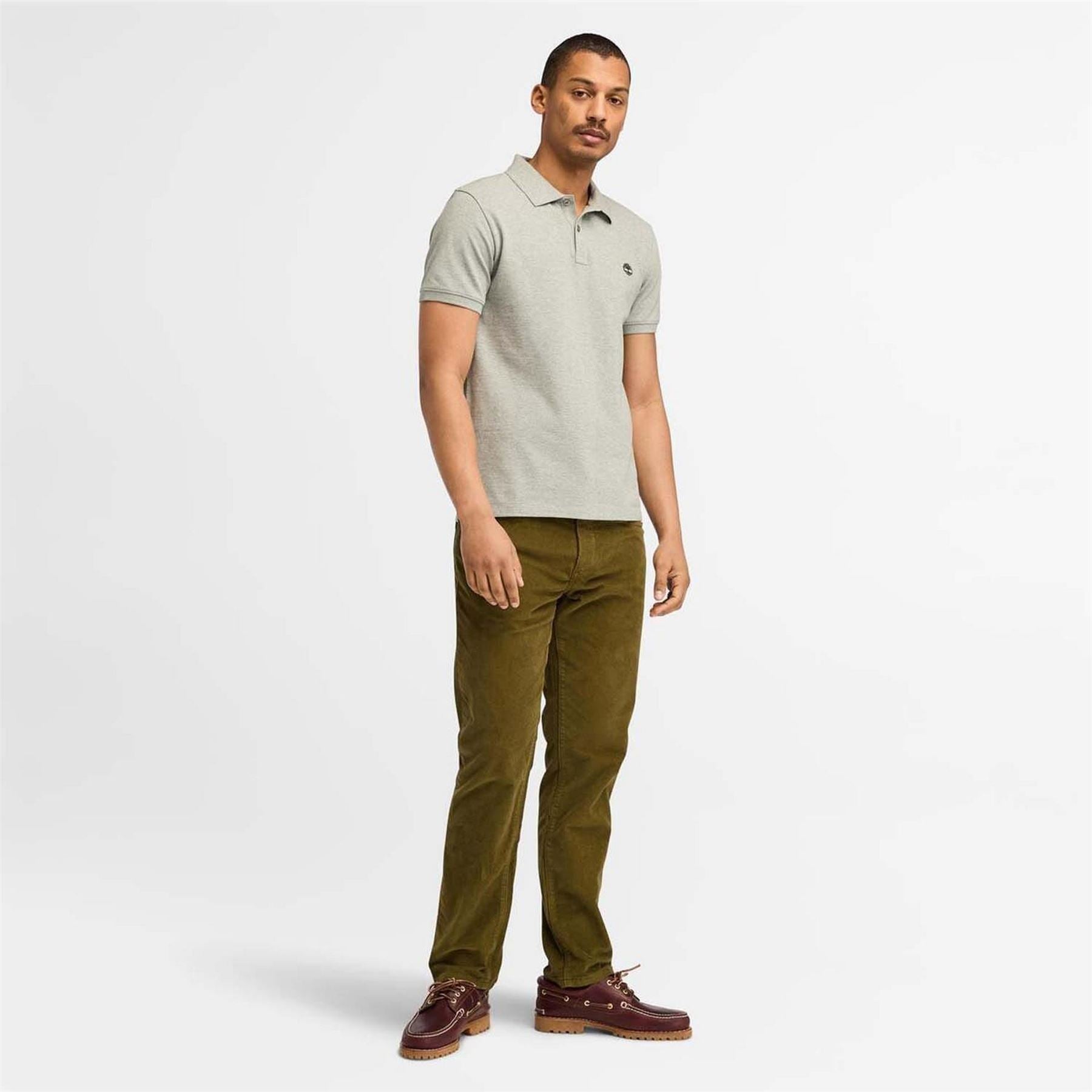 Timberland Oyster River Logo Short Sleeve Polo Shirt