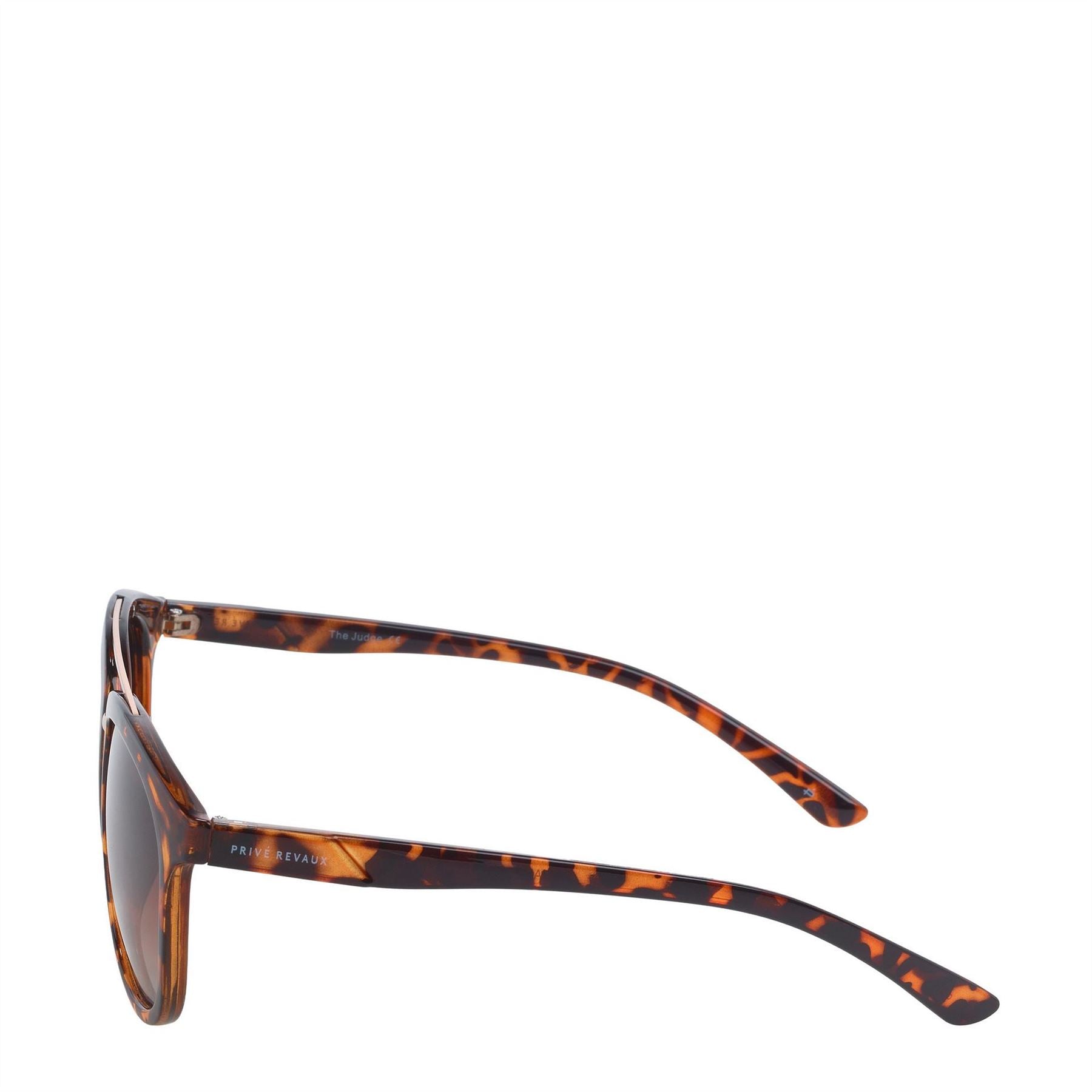 Prive Revaux R The Judge Rectangle Full Rim Sunglasses