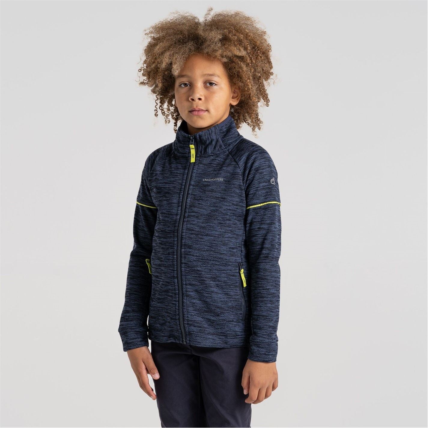 Craghoppers Kids Crag Nico Hooded Full Zip Fleece