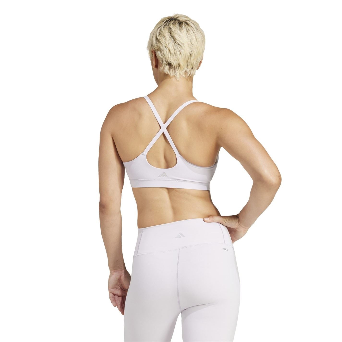 adidas Womens All Me Light Support Bra Low Impact Sports