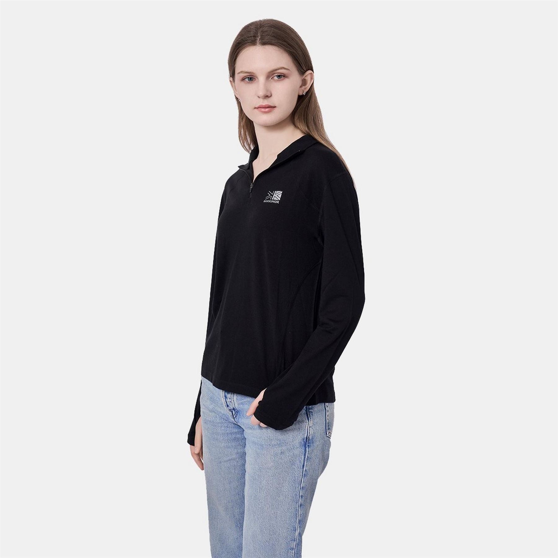 Karrimor Womens Zip Up Baselayer Top