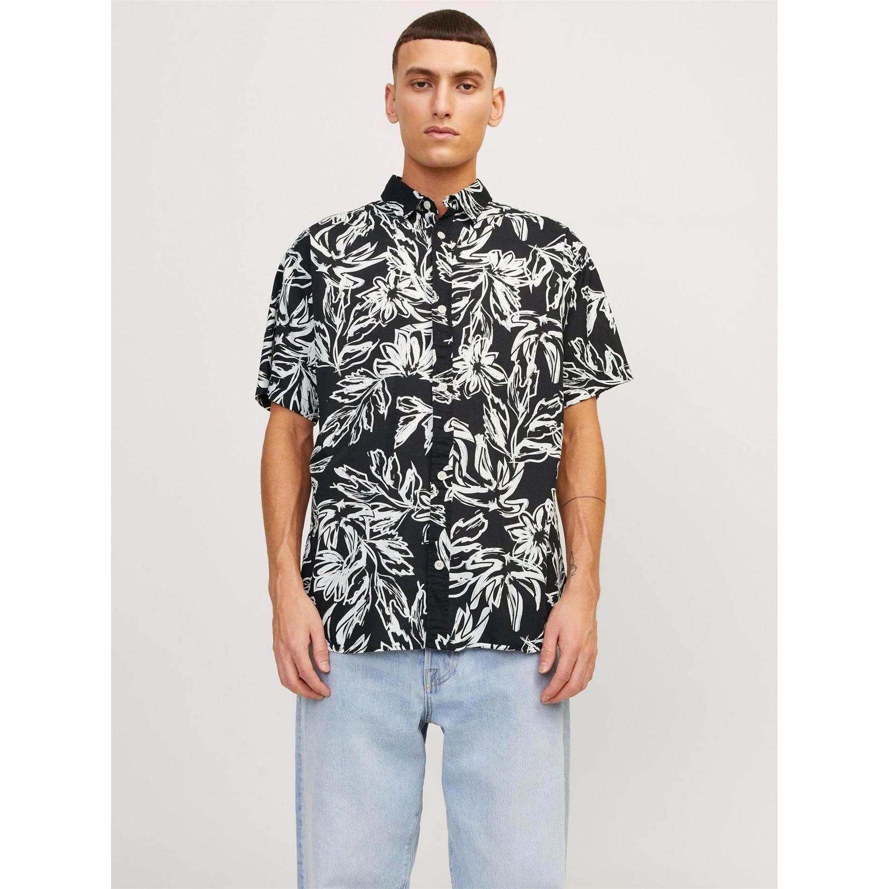 Jack and Jones All Over Print Short Sleeve Shirt