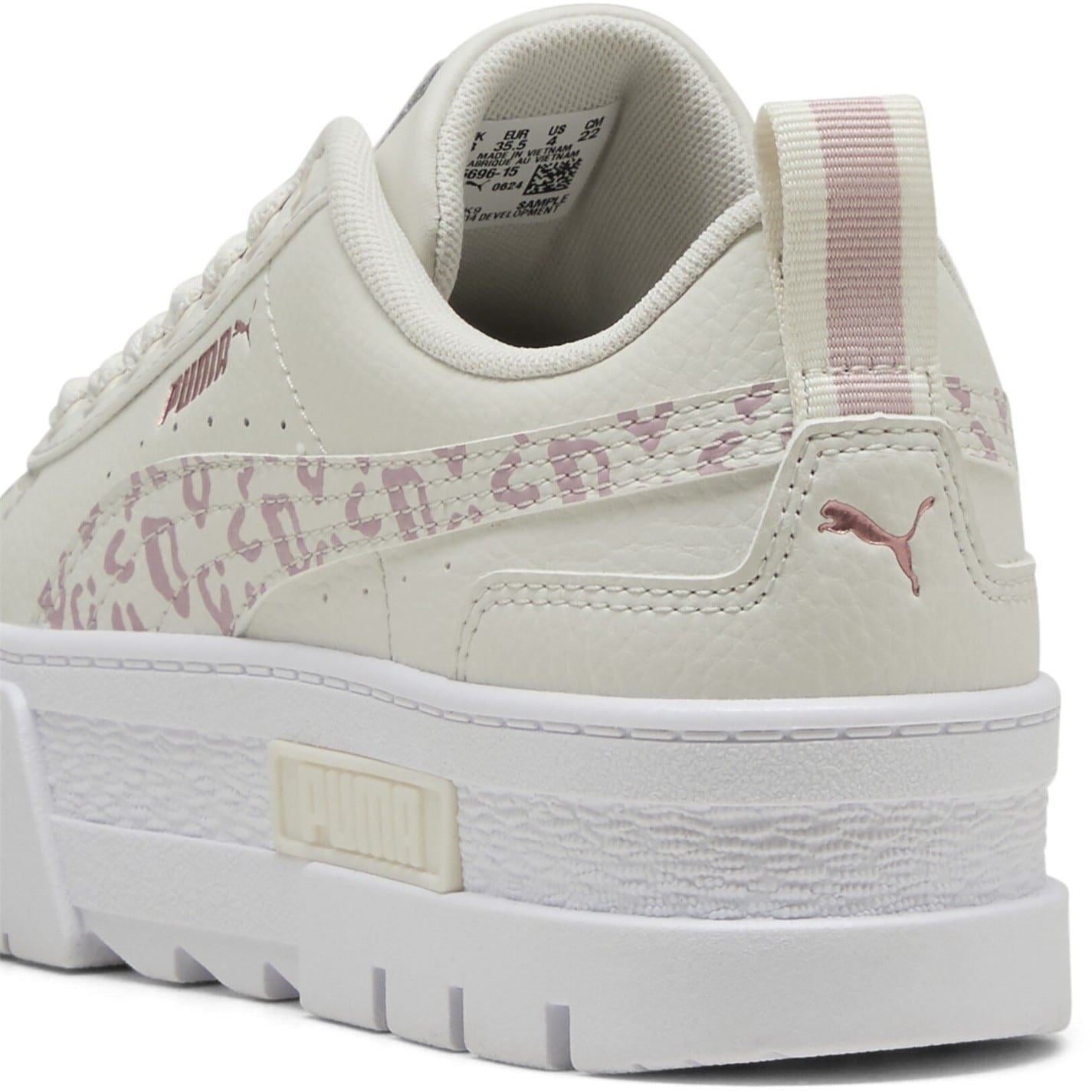 Puma Junior Mayze Graphic Print Platform Skate Shoes