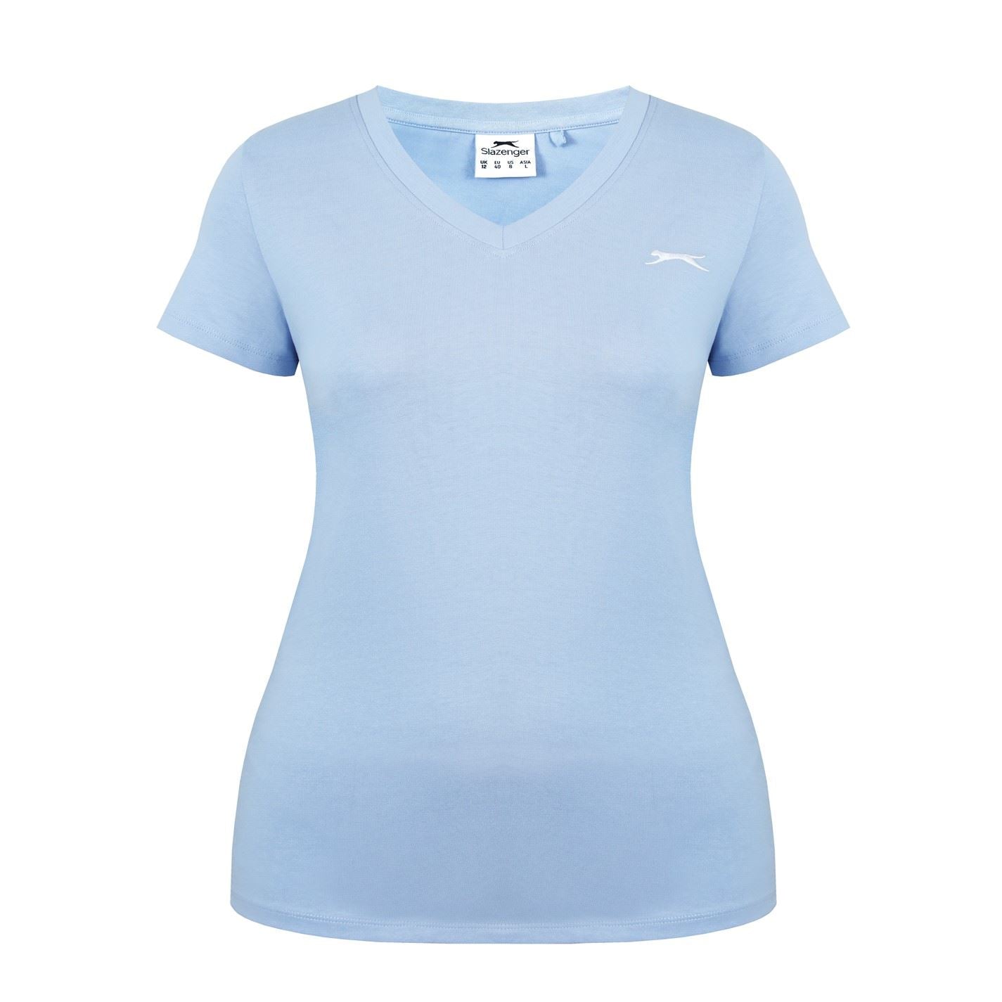 Slazenger Ladies V Neck Tee Shirt