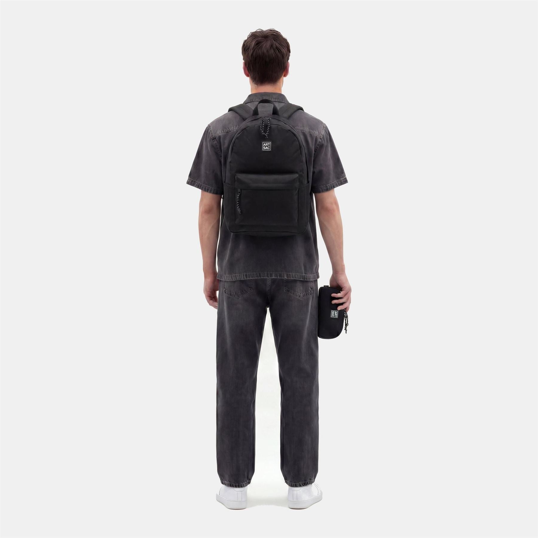 Artsac Front Pocket Backpack And Pencil Case Set