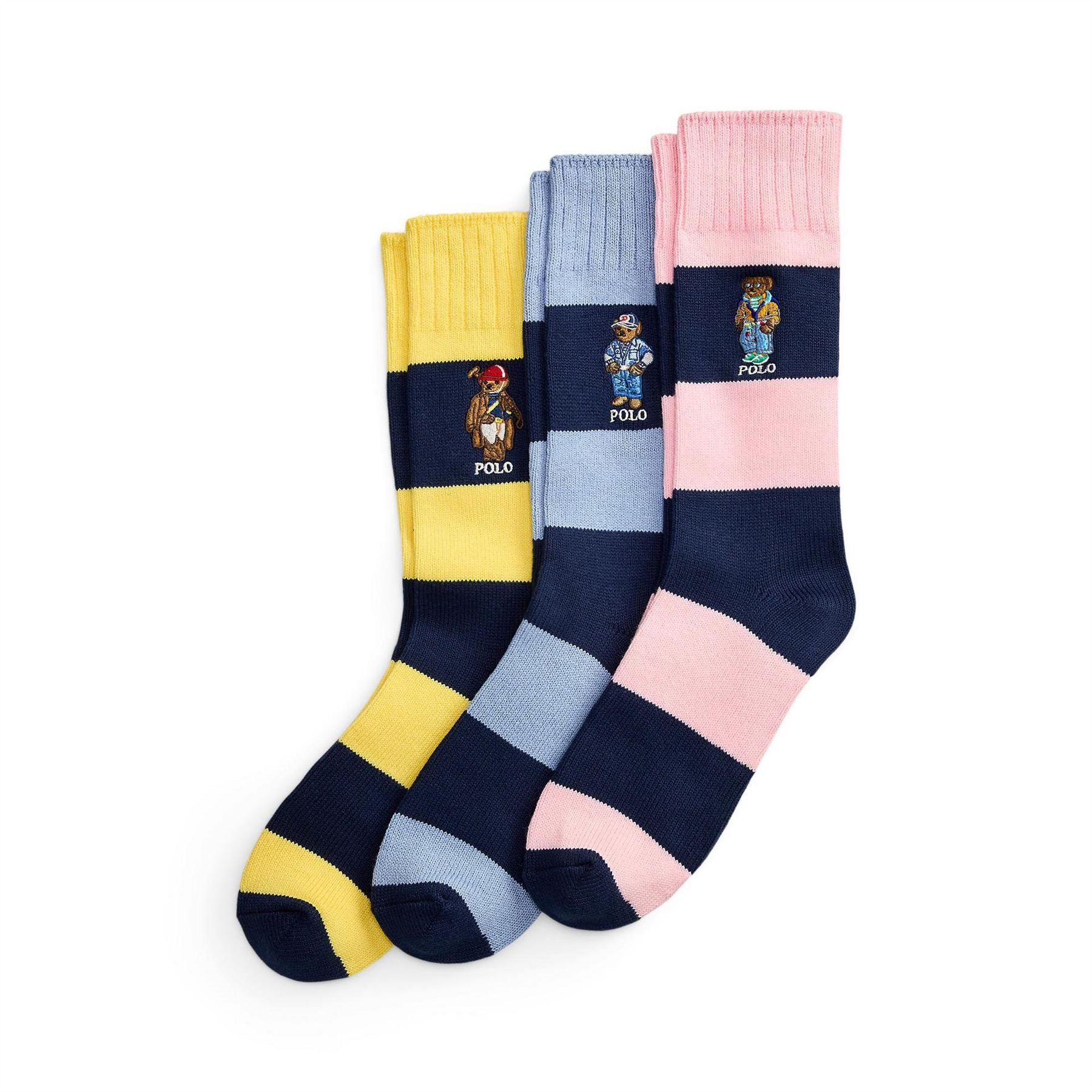 Polo Ralph Lauren Pack Bear Crew Socks Gift Box