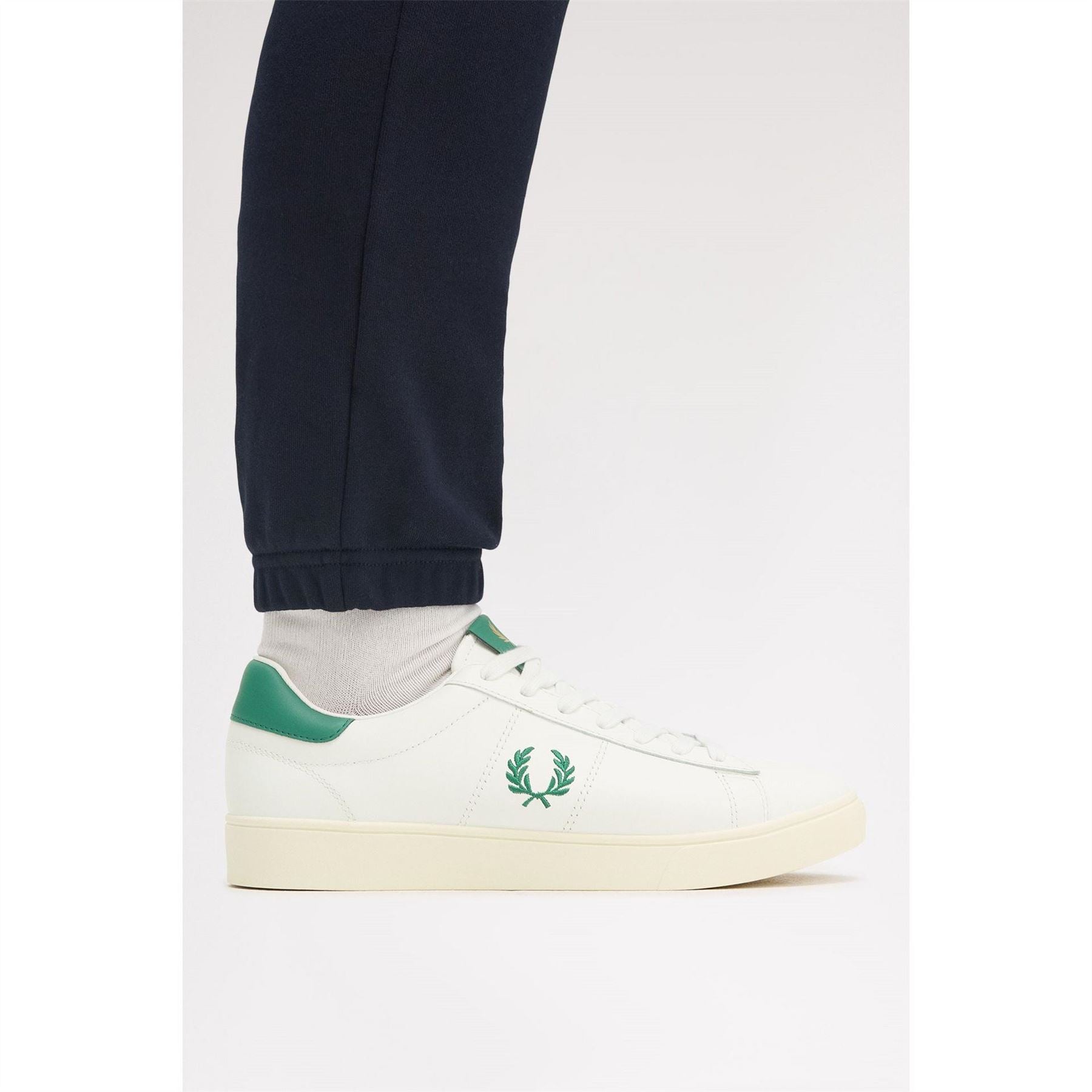 Fred Perry Spencer Leather Low Top Trainers