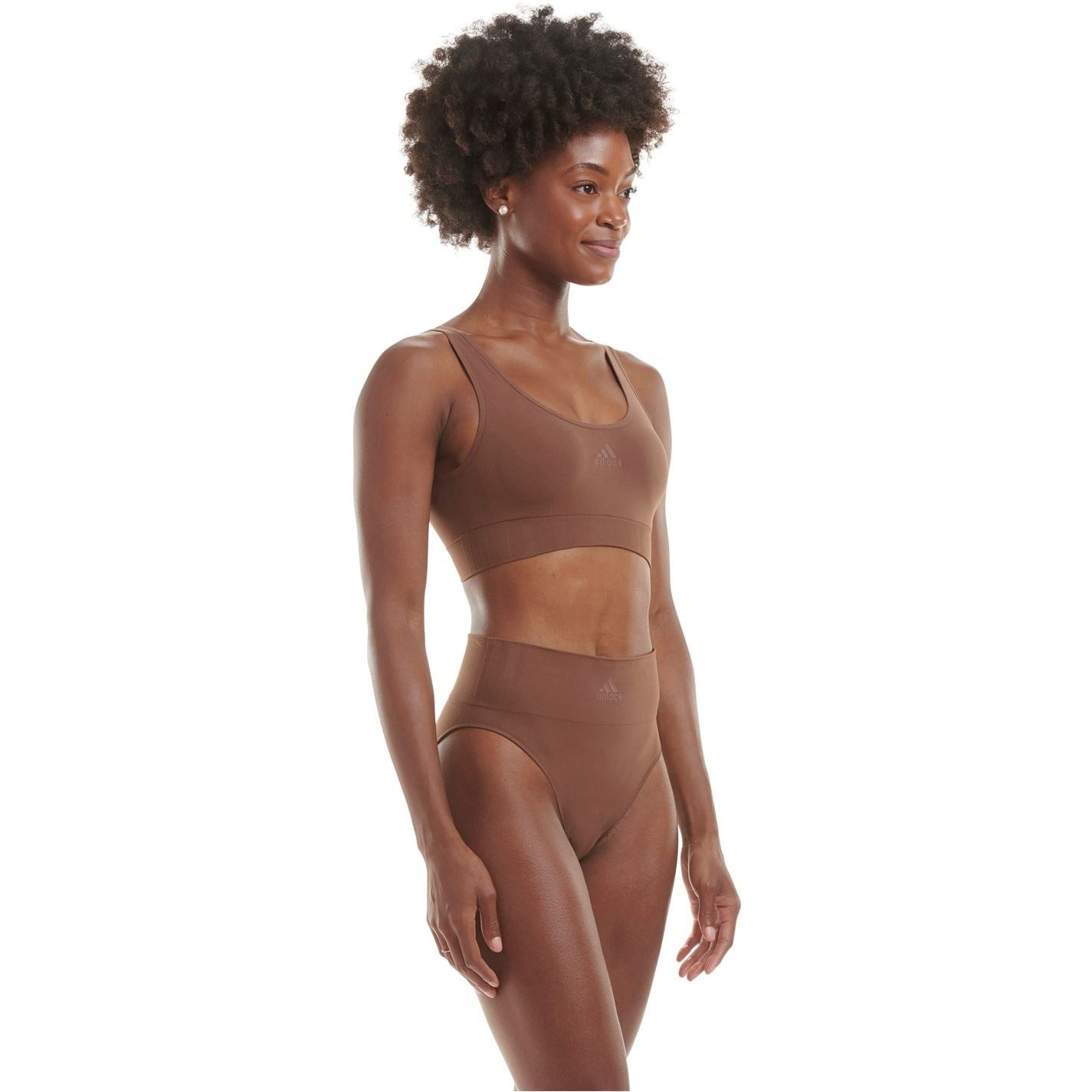 adidas Sport Active Seamless Micro Stretch Scoop Lounge Bra