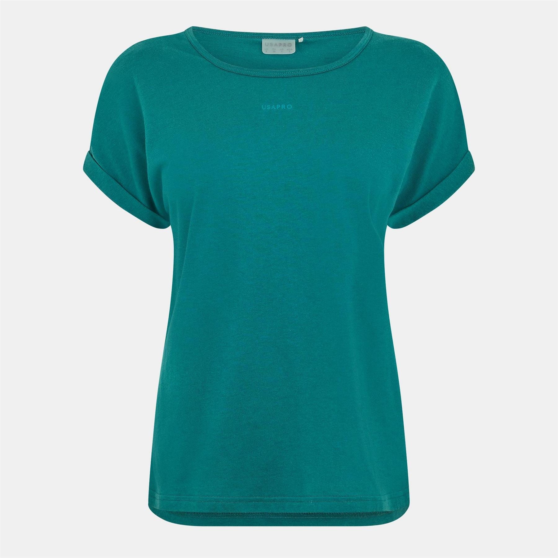 USA Pro Womens Short Sleeve Sports T-Shirt