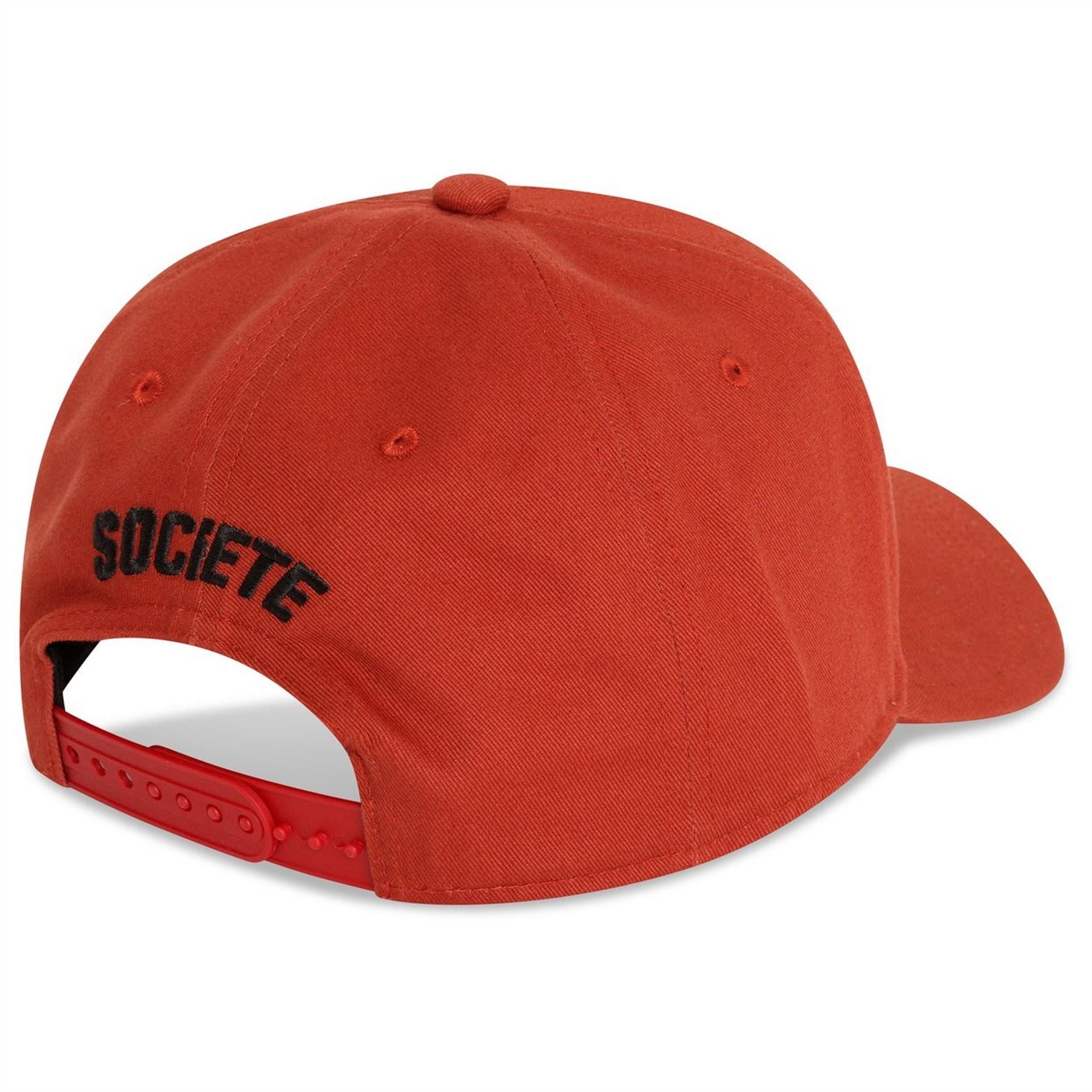 Societe Noir Script Lettering Snapback Cap