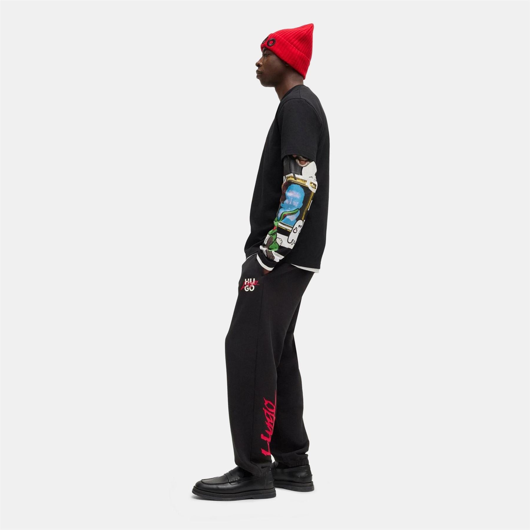 Hugo Closed Hem Fleece Joggers