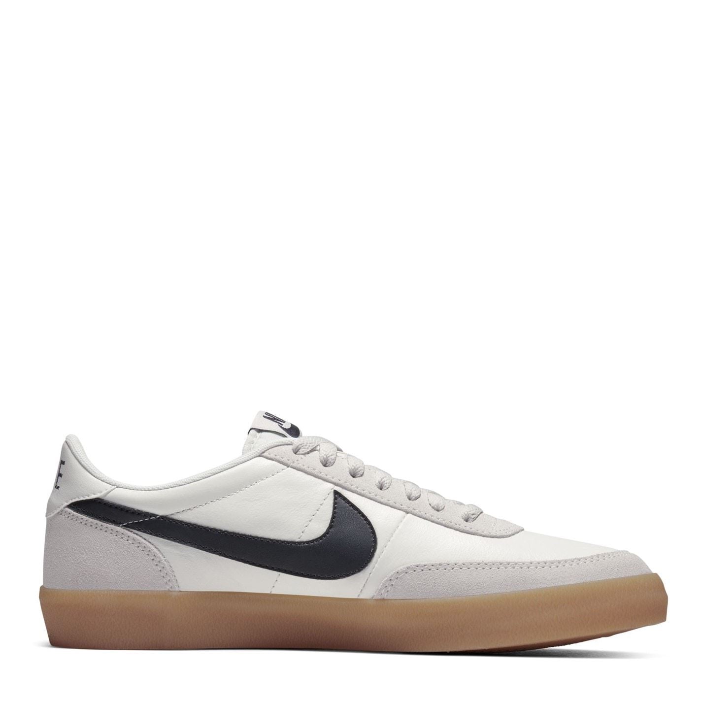 Nike Leather Low Top Flat Heel Sneakers