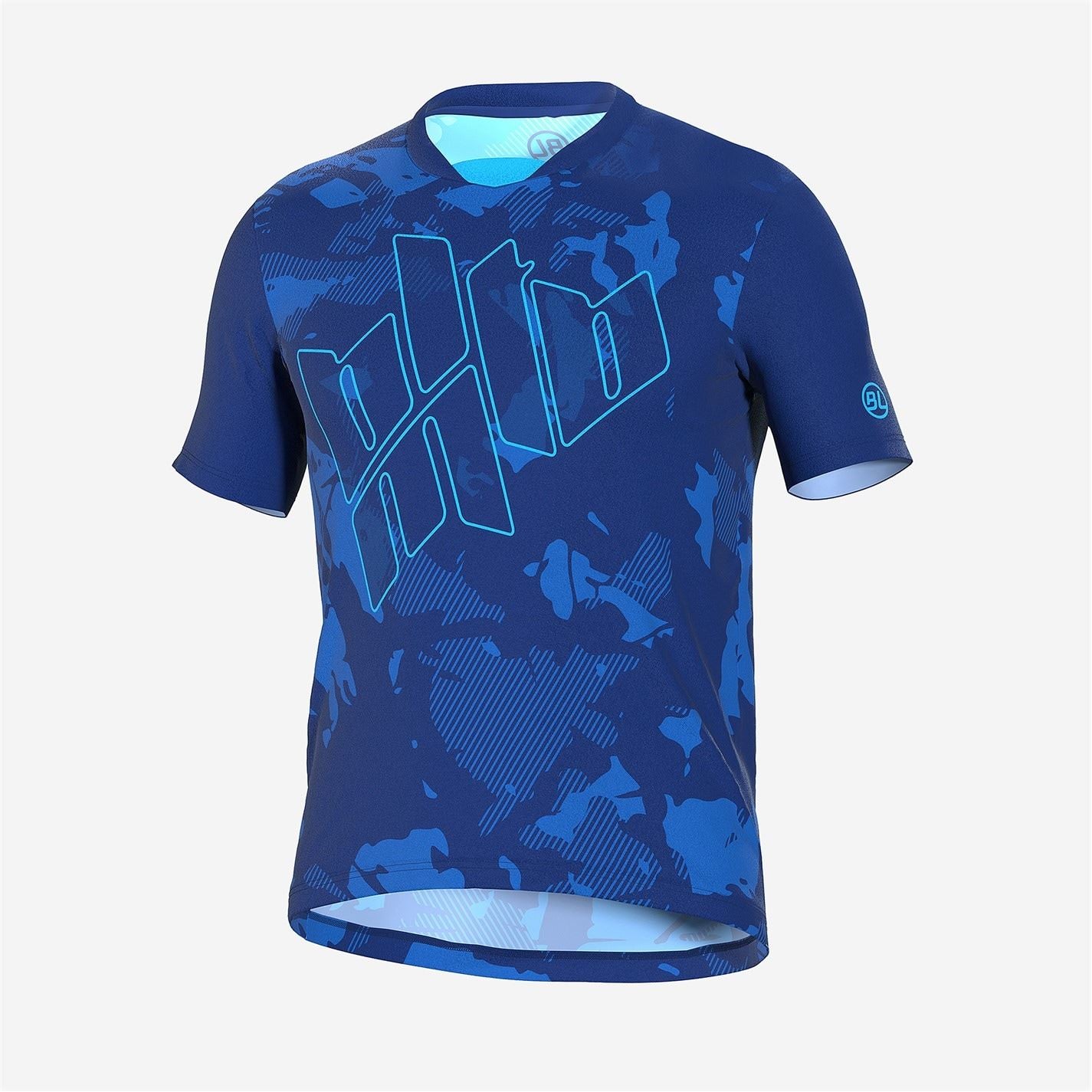 Bicycle Line V-Neck Short Sleeve Jersey T-Shirt