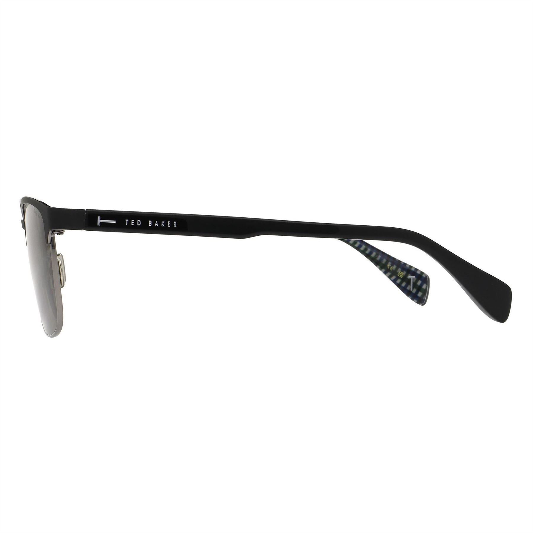 Ted Baker Toby Rectangle Half Rim Sunglasses