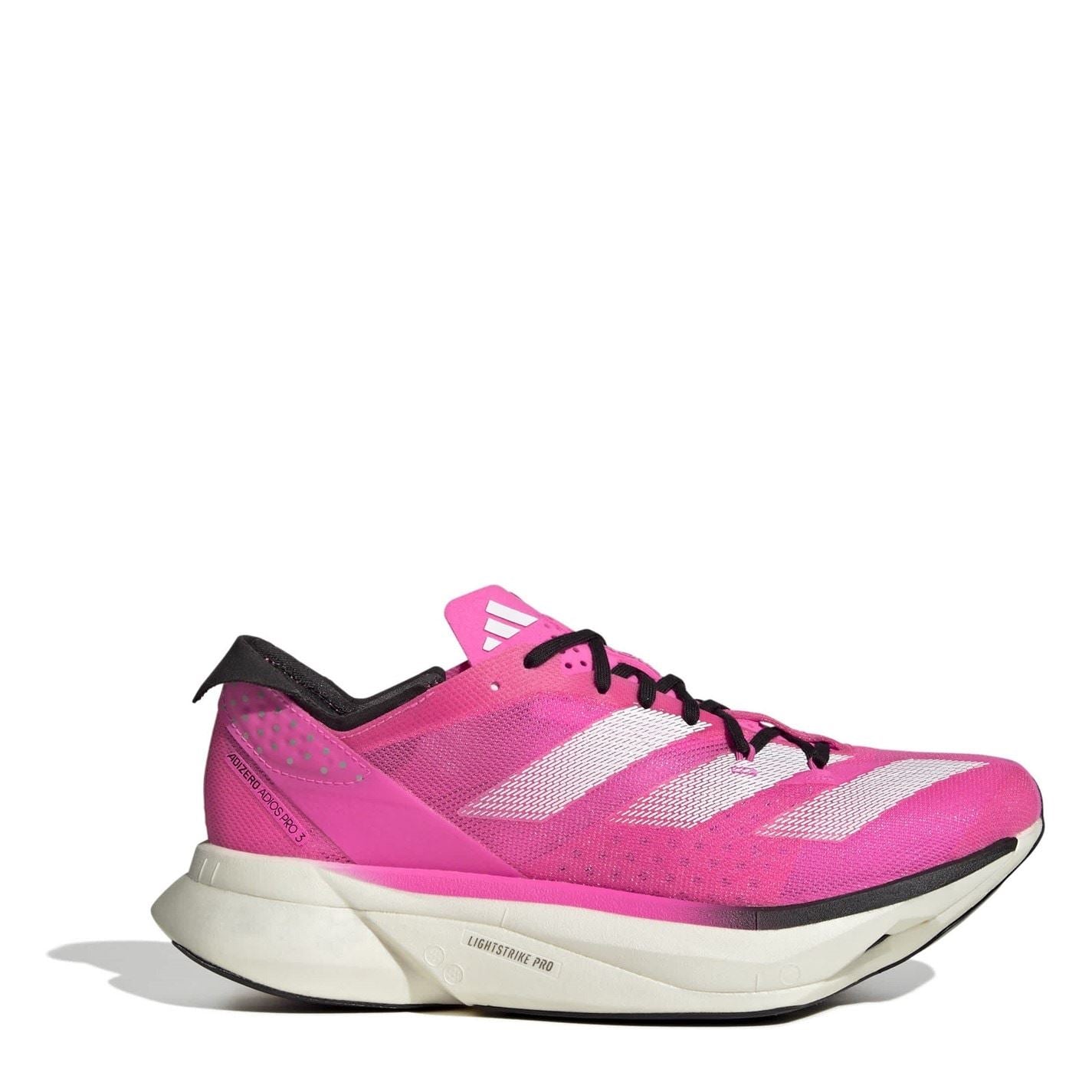 adidas Adizero Adios Pro 3 Lace-Up Road Running Sneakers