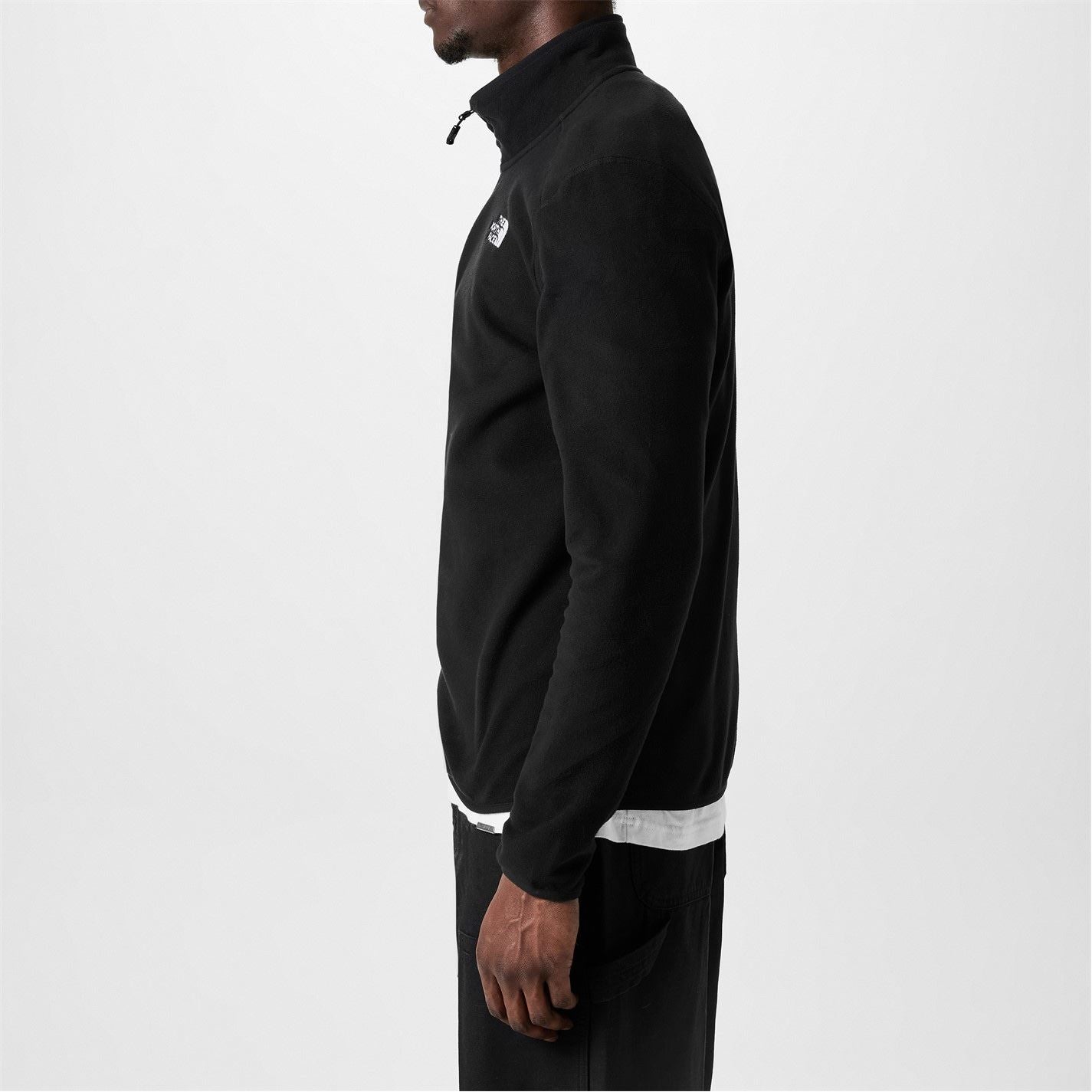 The North Face Mens 100 Glacier Quarter Zip Fleece