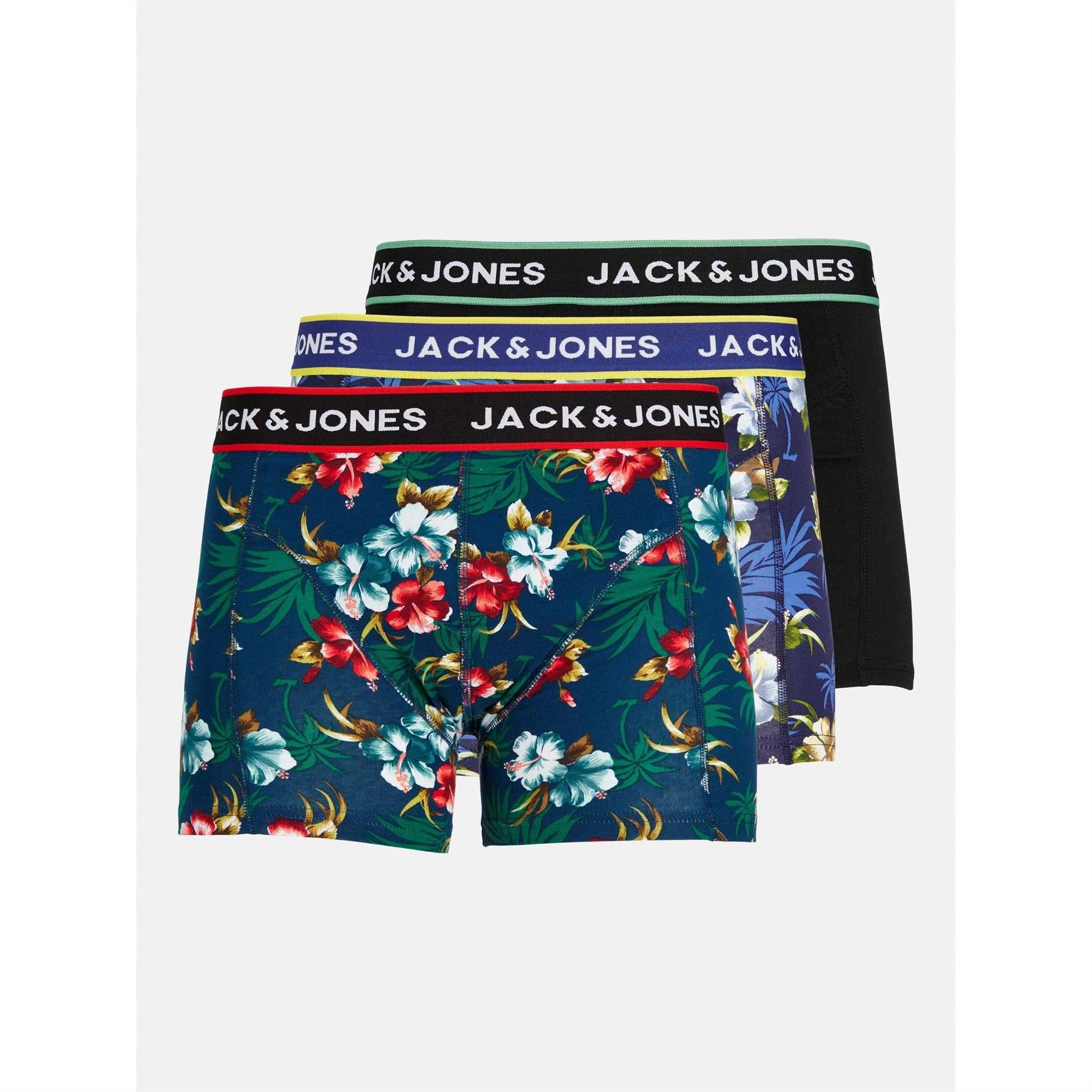 Jack and Jones Flwer Trunk 3pk Sn62