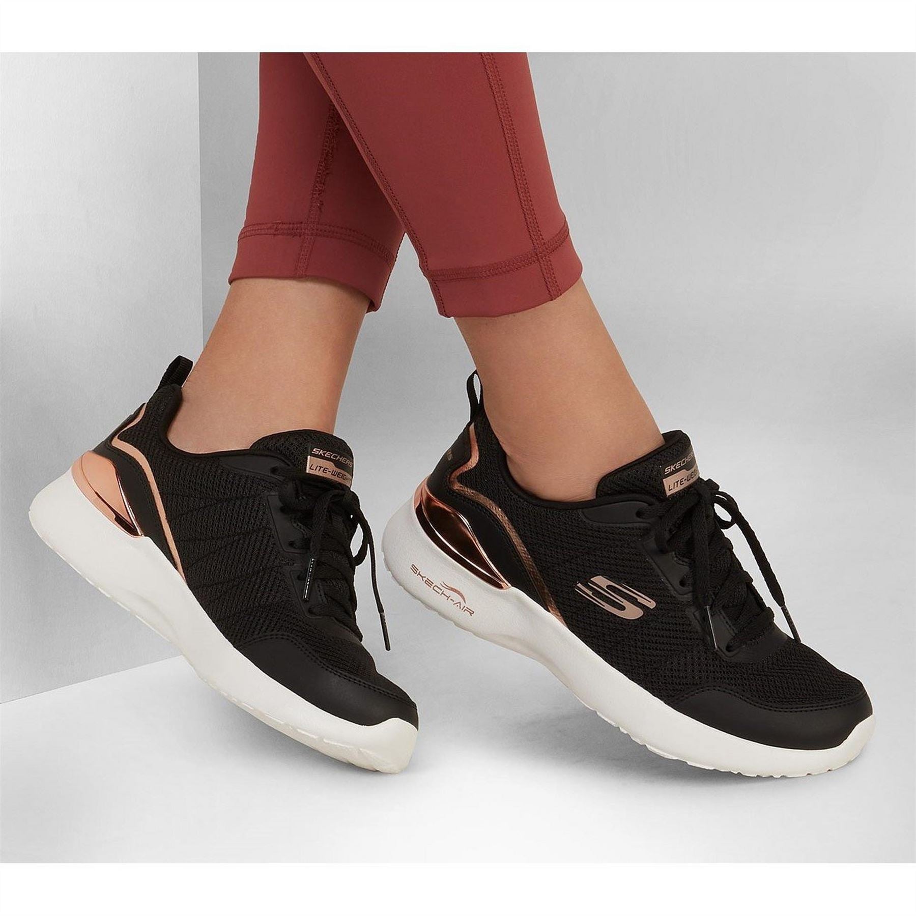 Skechers Womens Dynamight 2.0 Social Orbit Trainers