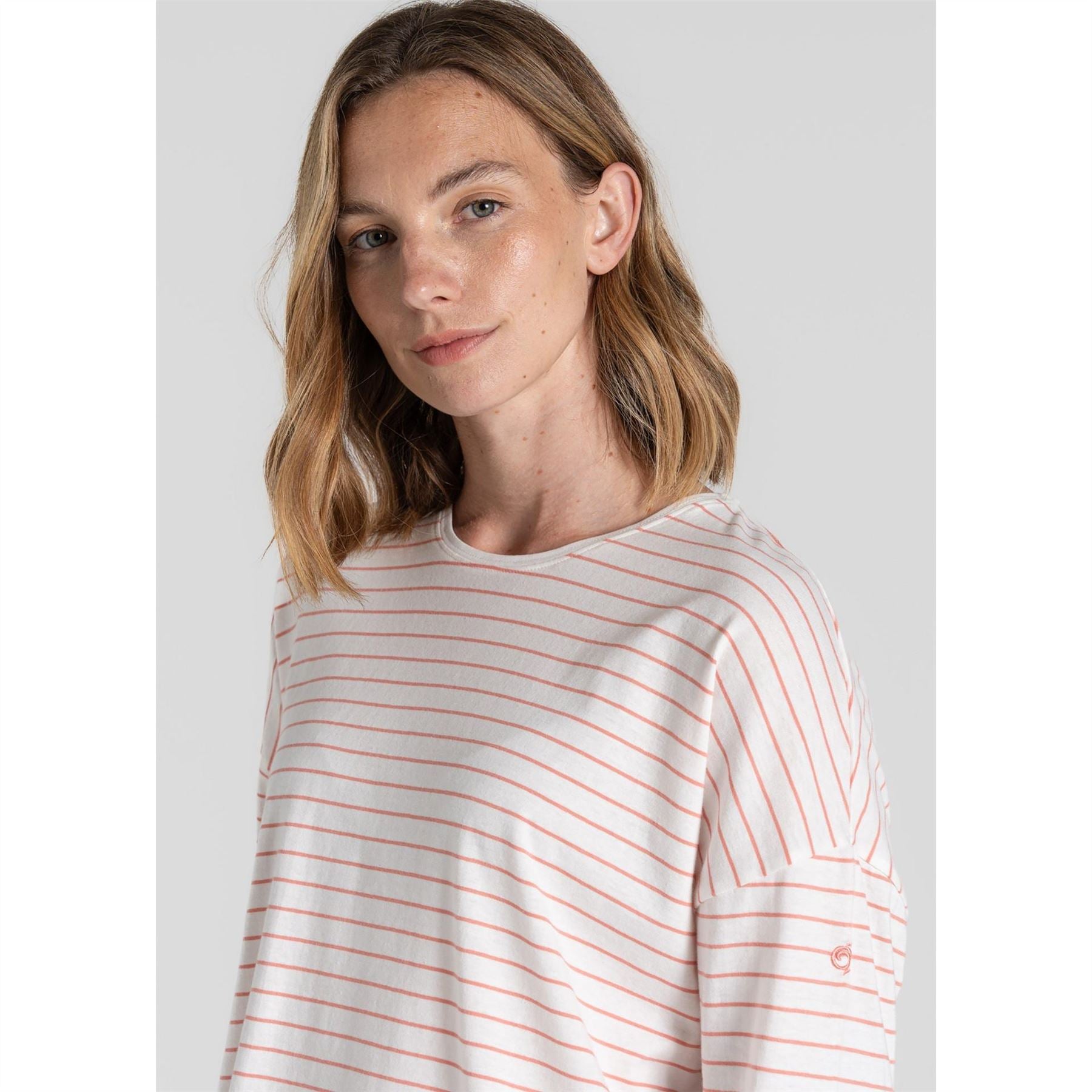 Craghoppers Kielder Crew Neck Long Sleeve Drop Shoulder T-Shirt