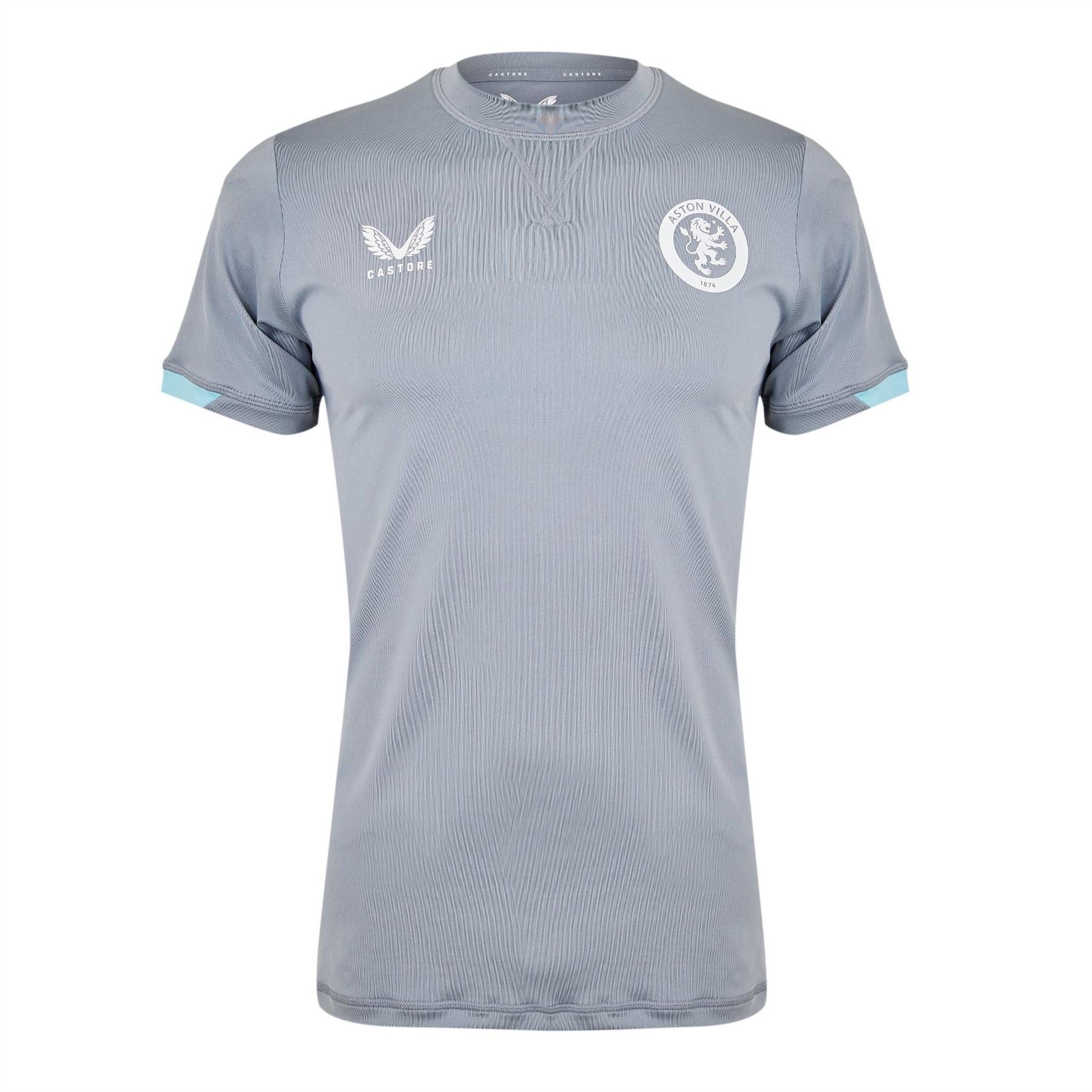 Castore Aston Villa Licensed Short Sleeve T-Shirt