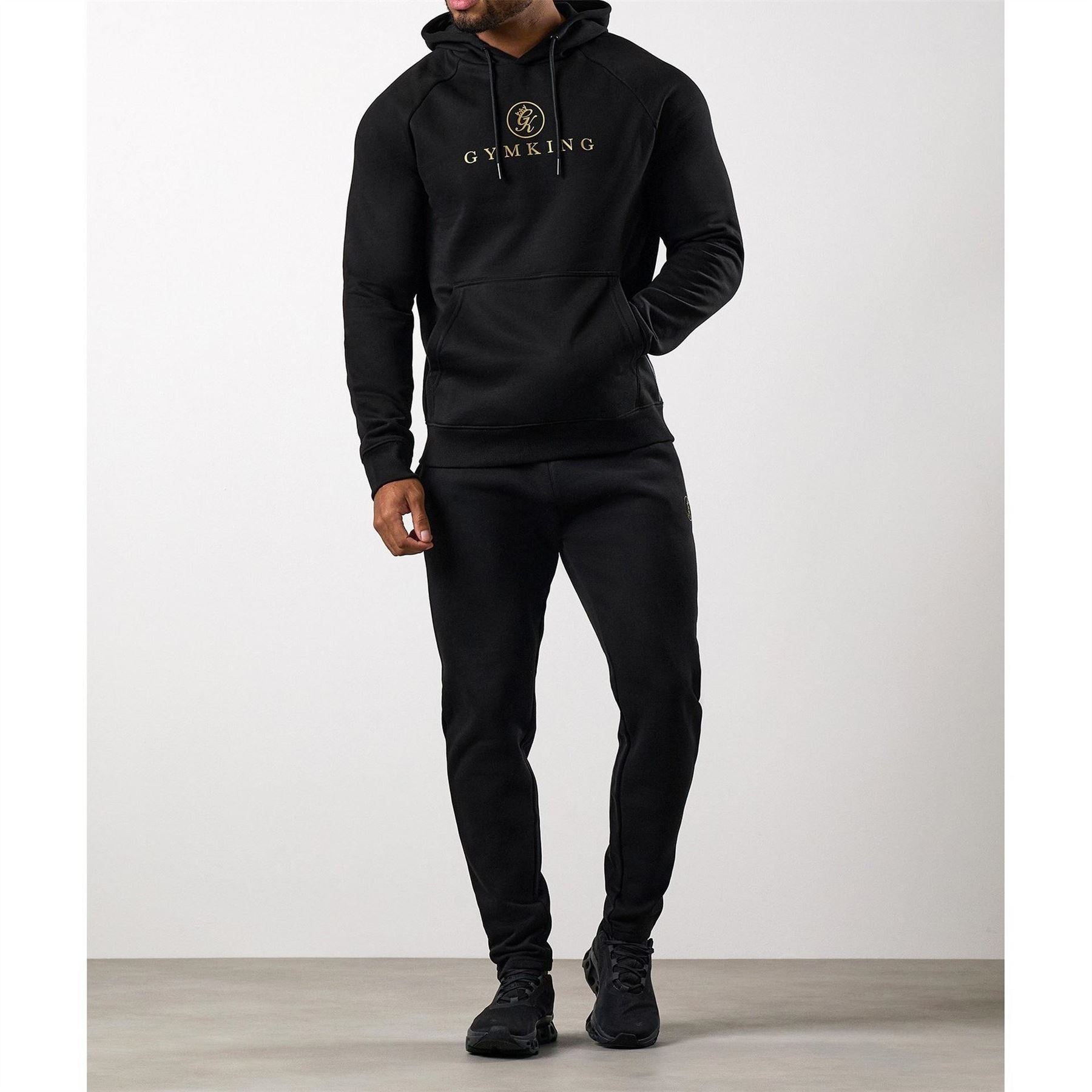 Gym King Pro Cotton Long Sleeve Over The Head Hoodie