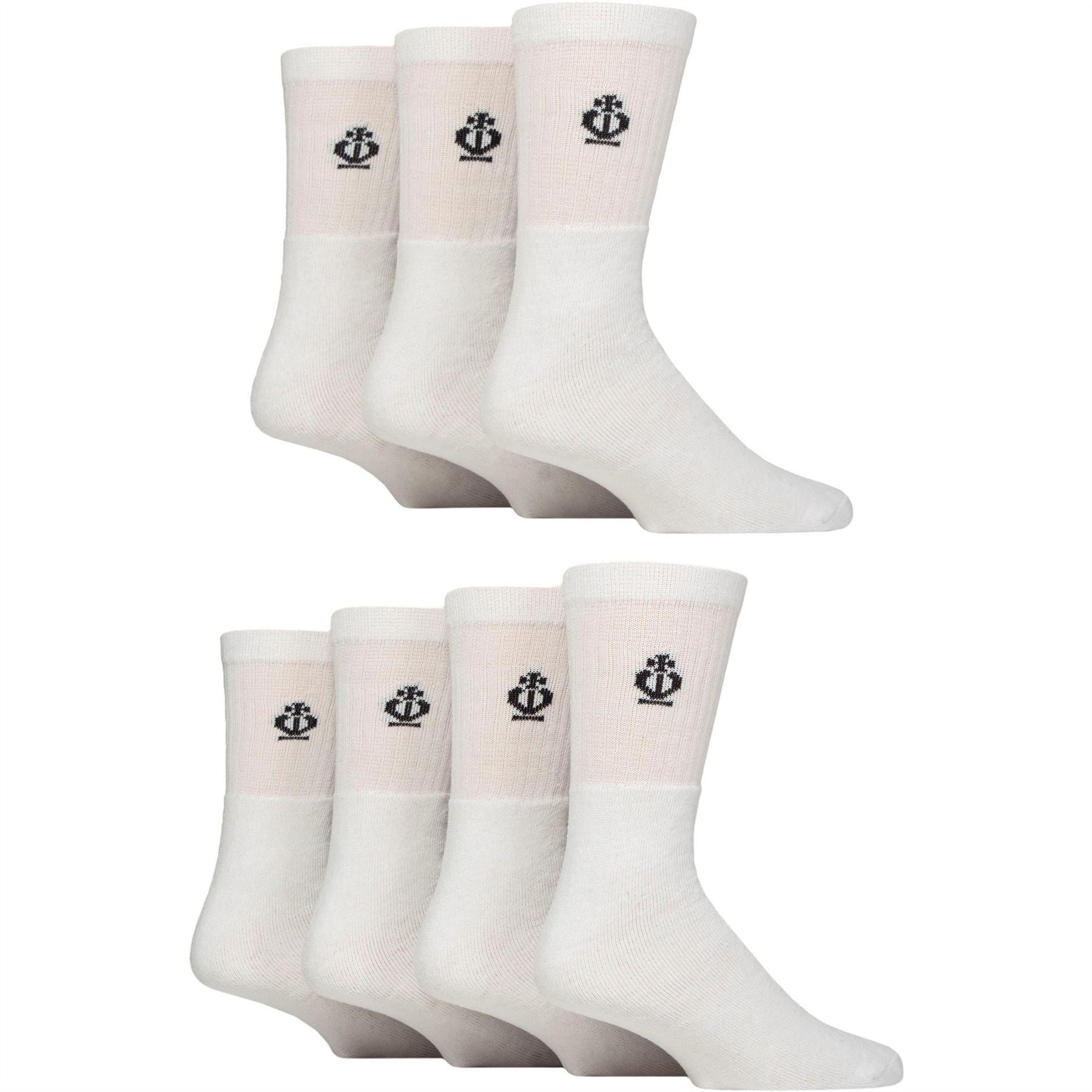 Jeff Banks 7 Pack Sport Crew Socks